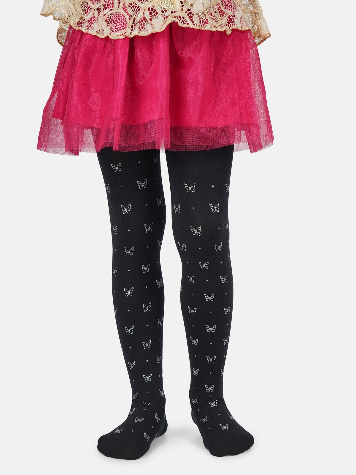 Butterfly Effect Stockings - Black