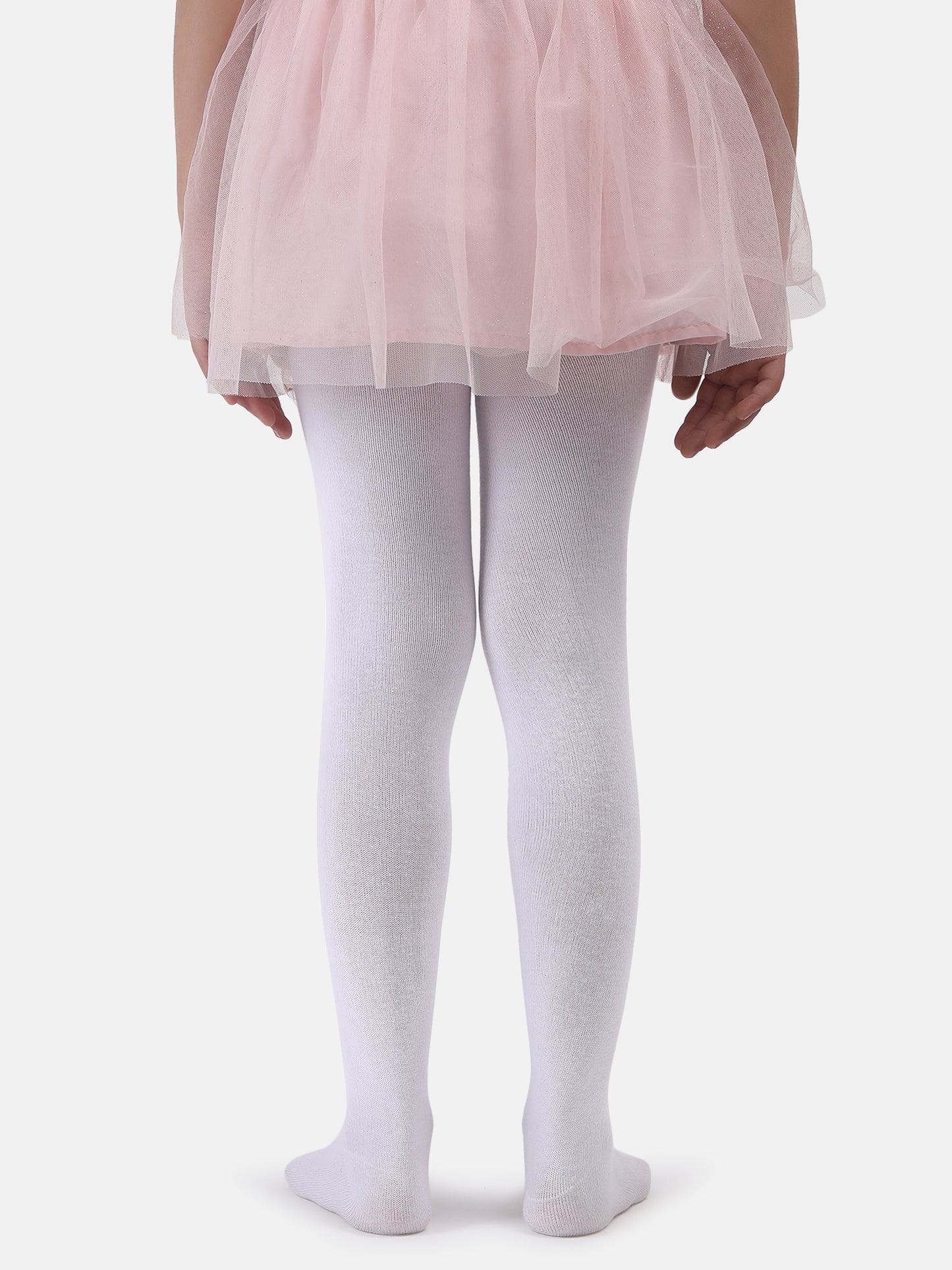 White Girls Cotton Stockings