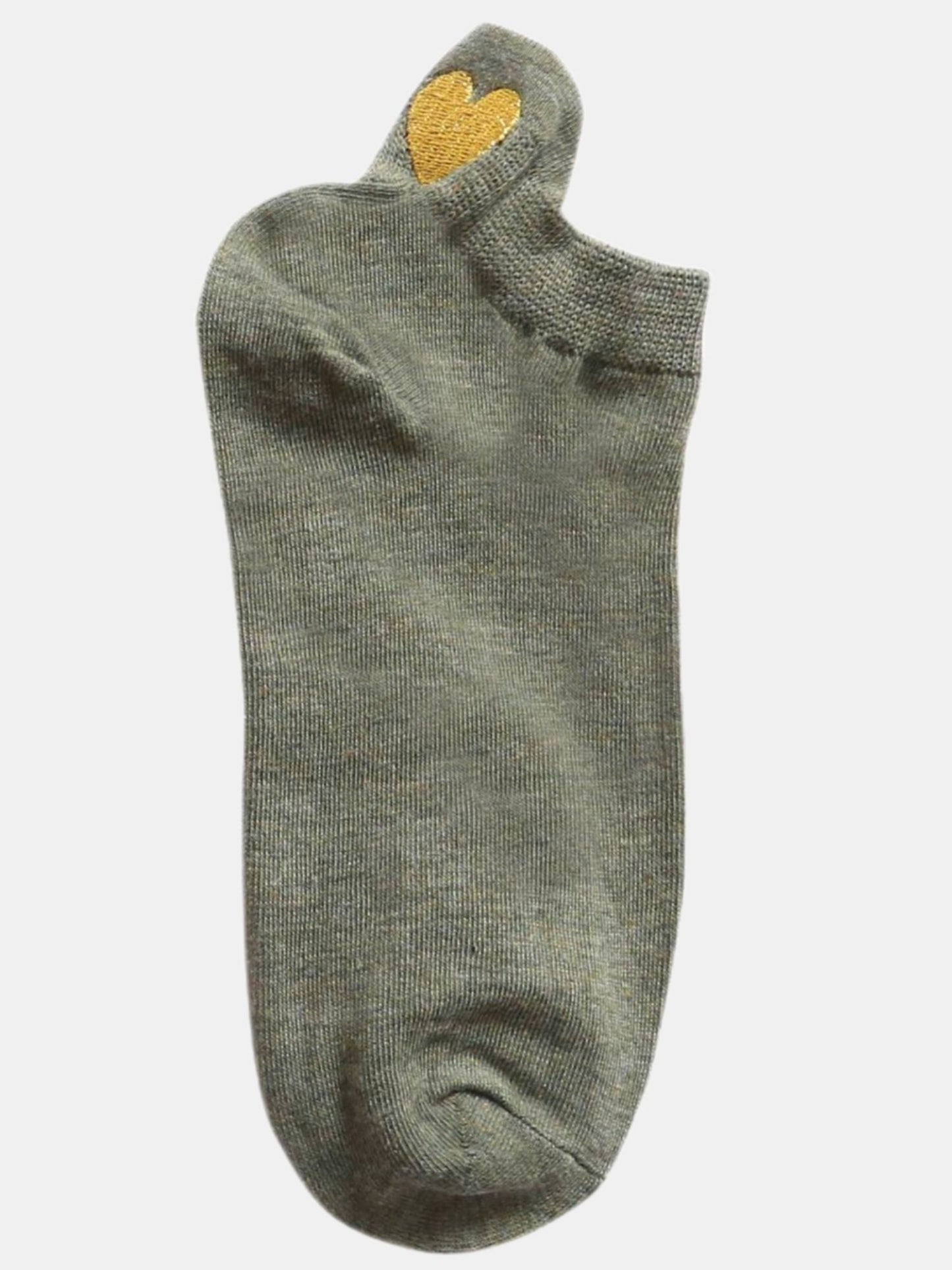 Solid Colors Low Ankle Cotton Socks (Multicolor)