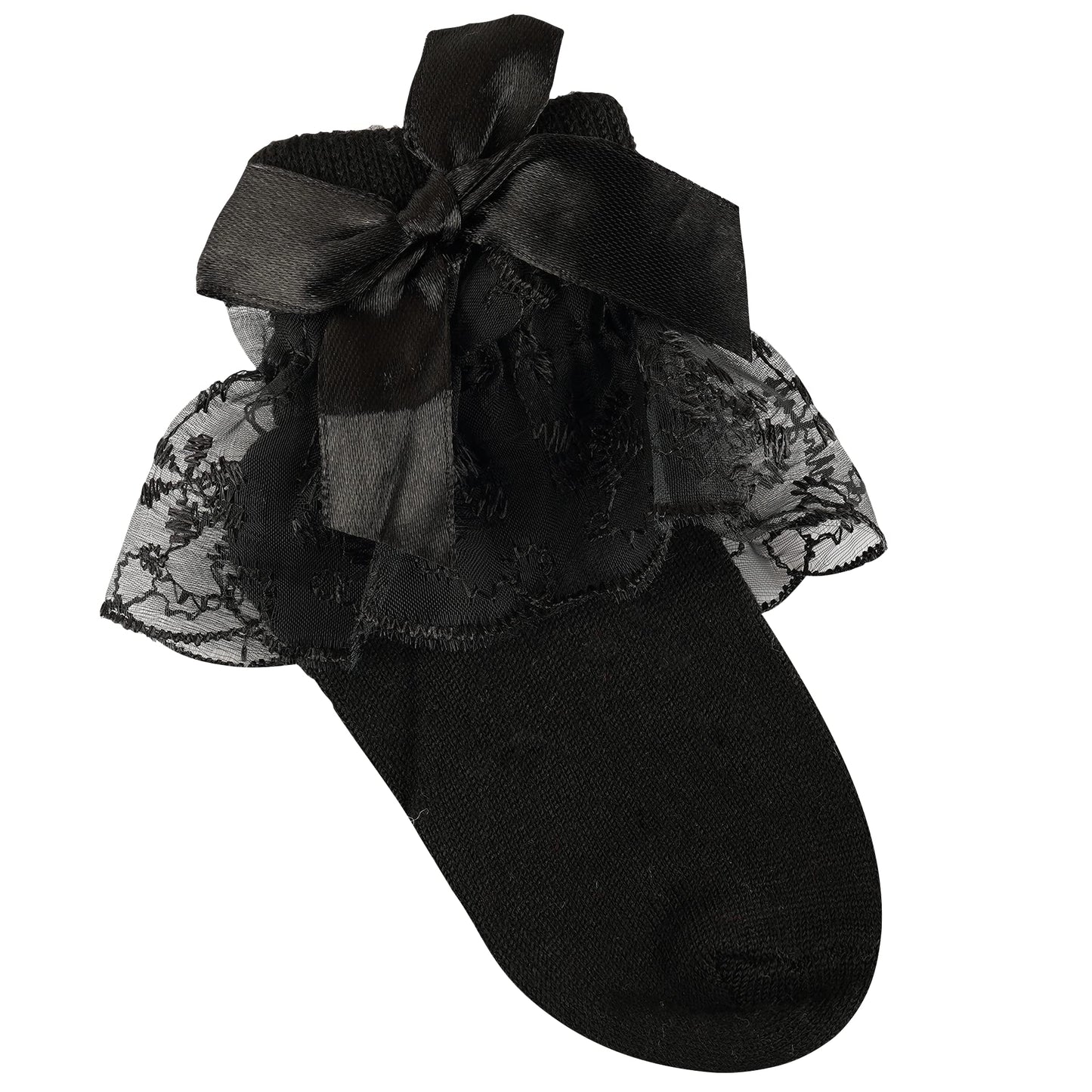 Frill Socks - Black