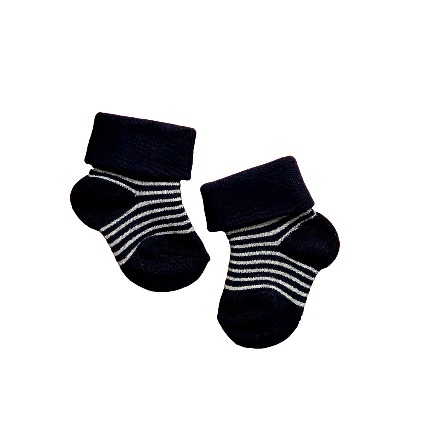New Born Baby Cotton Socks (Black)