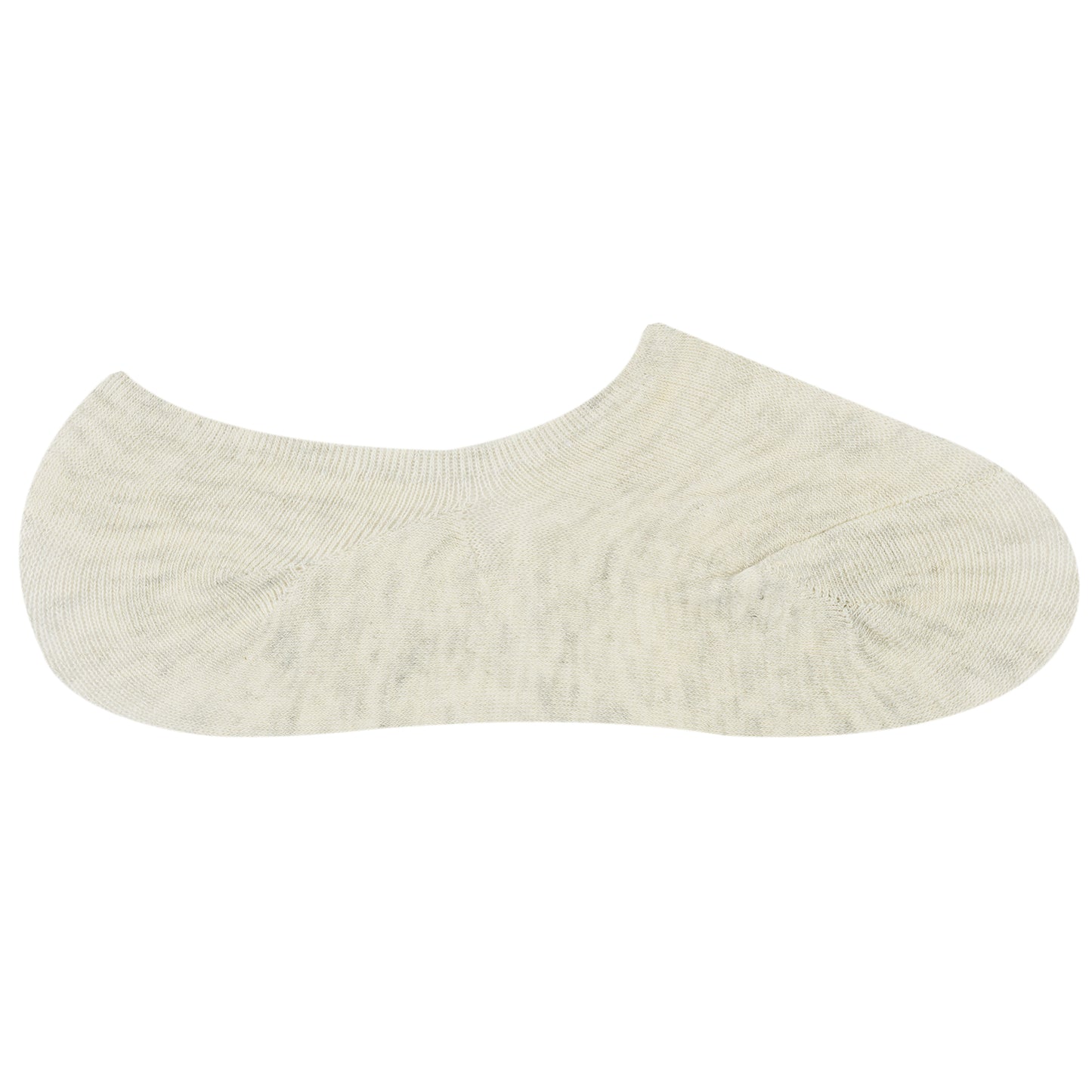 Cotton Hidden Loafer Socks - Light Grey