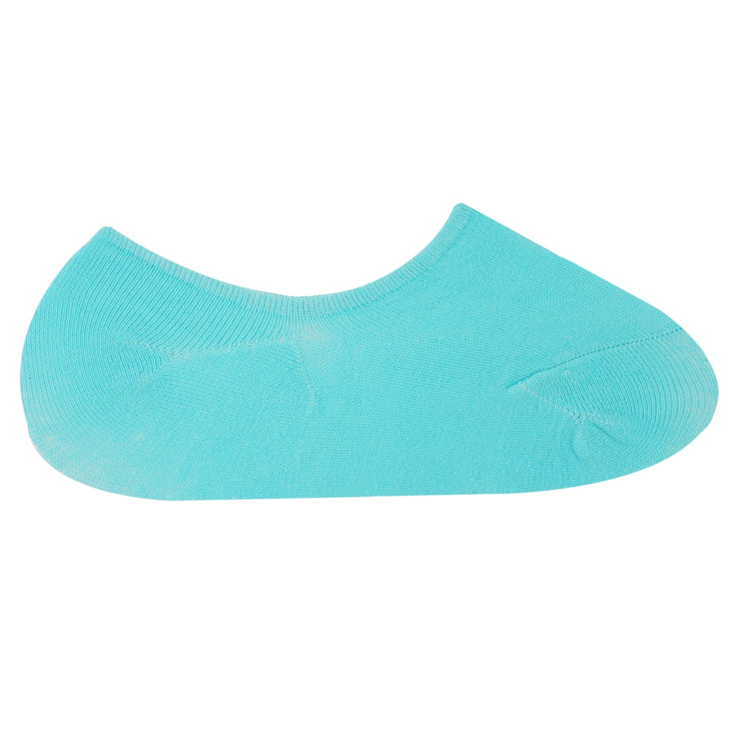 Cotton Hidden Loafer Socks - Sky Blue