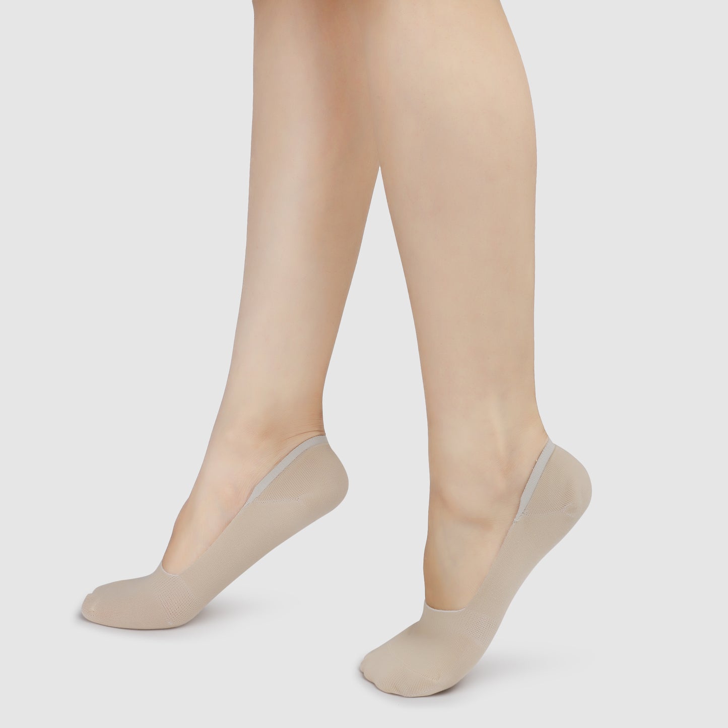 Cotton Loafer Socks - Skin