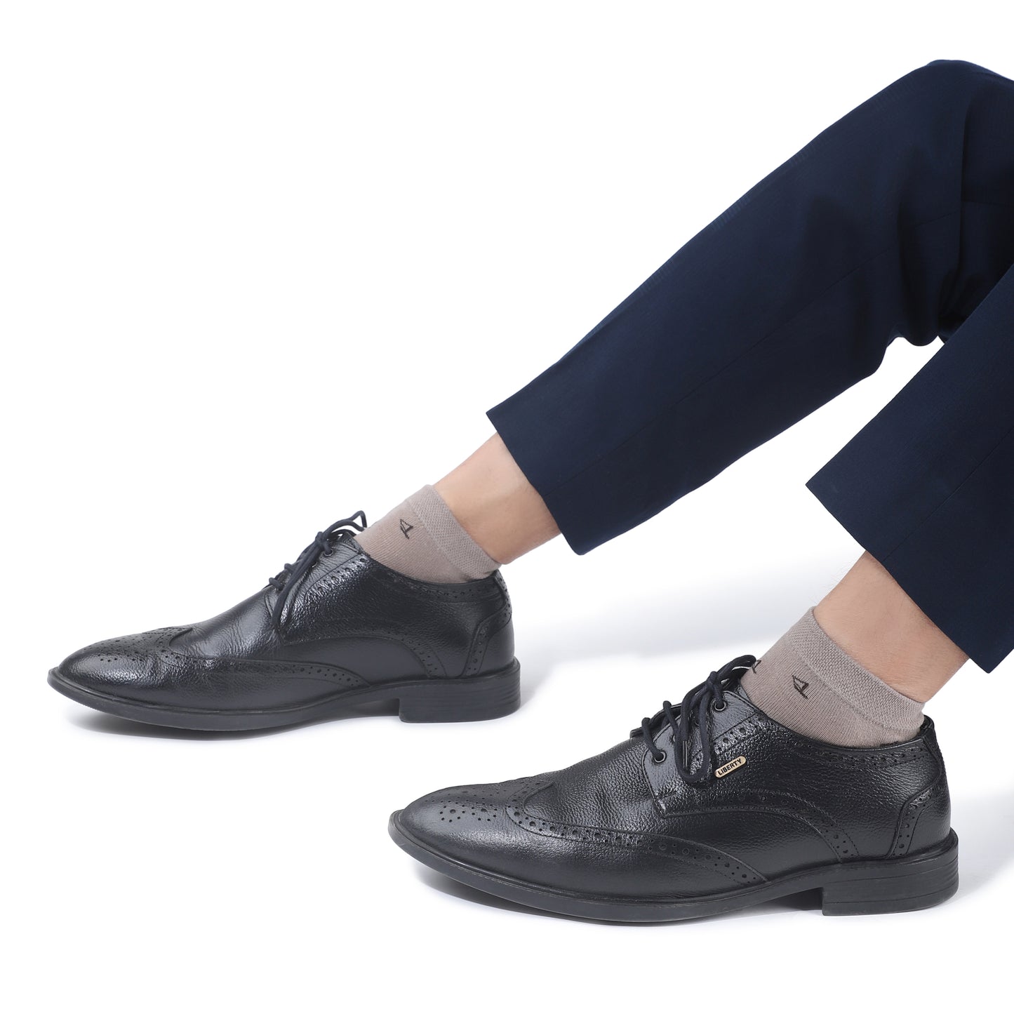 Men Sneaker Length Socks- Beige