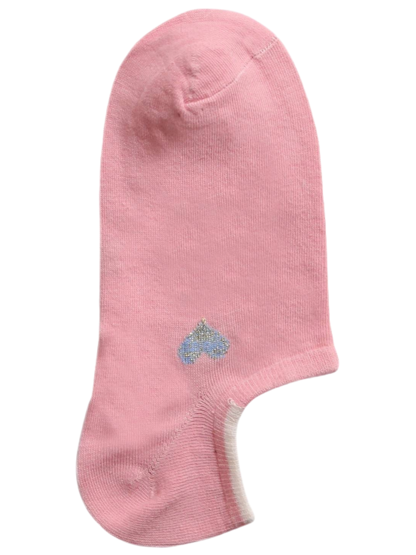 Heart Design Low Cut Cotton Socks (Multicolor)
