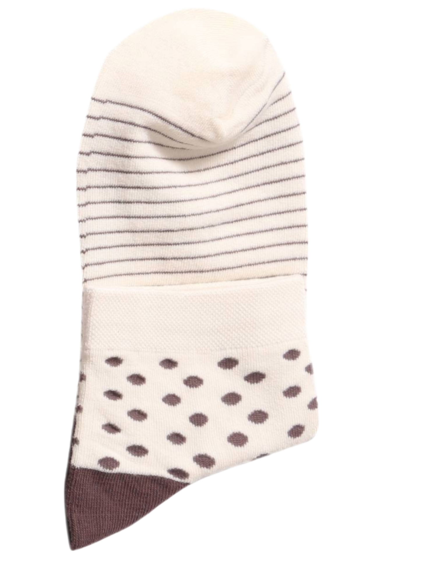 Striped Cotton Ankle Socks (Multicolor)