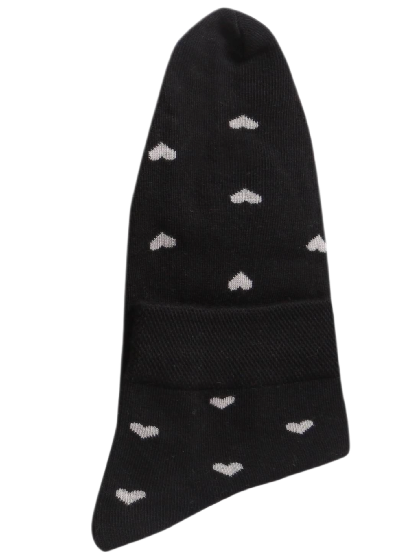 Cotton Ankle Heart Pattern Thumb Socks (Multicolor)