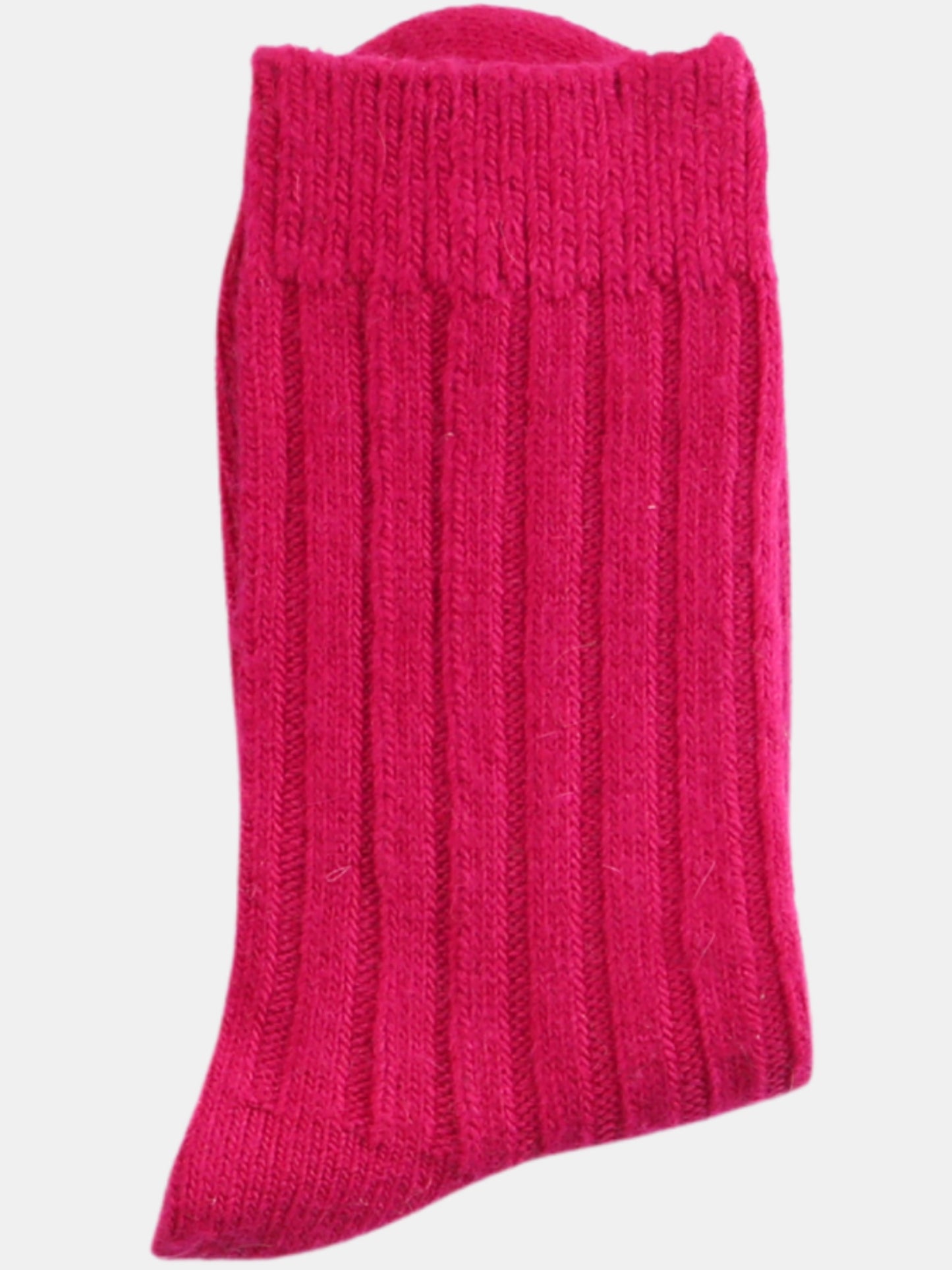 Warm Crew Length Cozy Winter Socks for Women-Pink(Pack of 1)