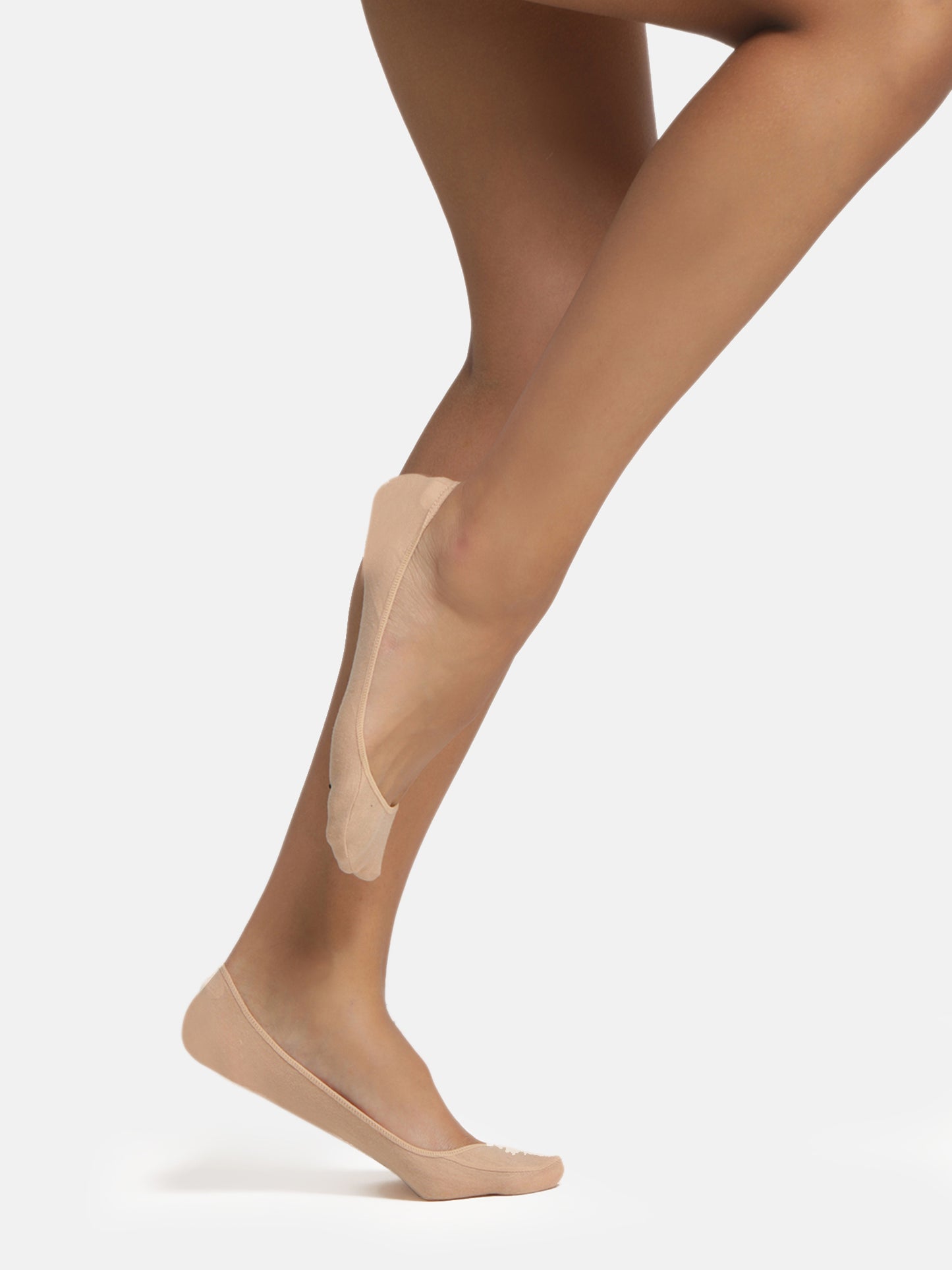 No-show Cotton Socks - Skin