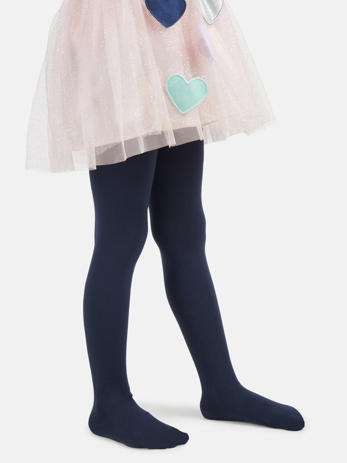 Navy Blue Girls Stocking