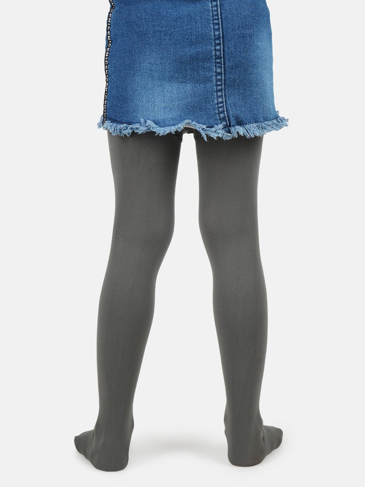 Dark Grey Girls Stocking
