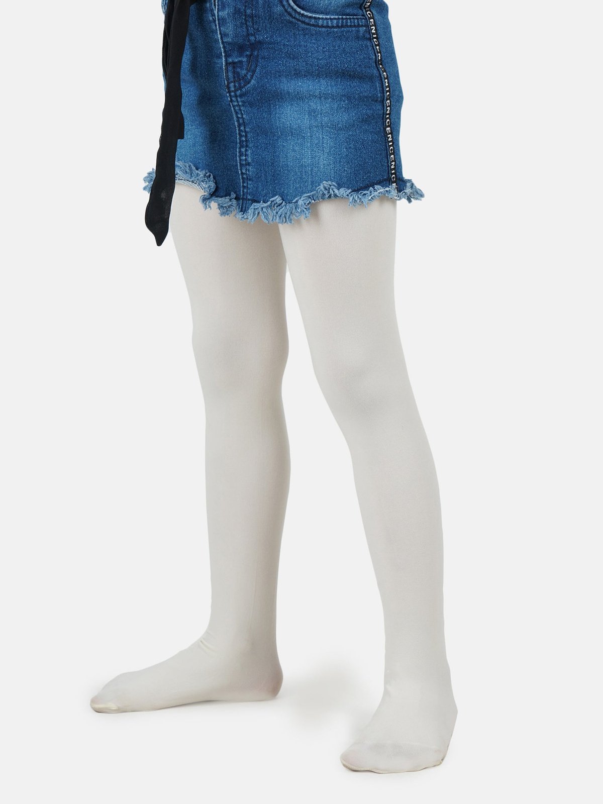 Girls Stocking - Cream