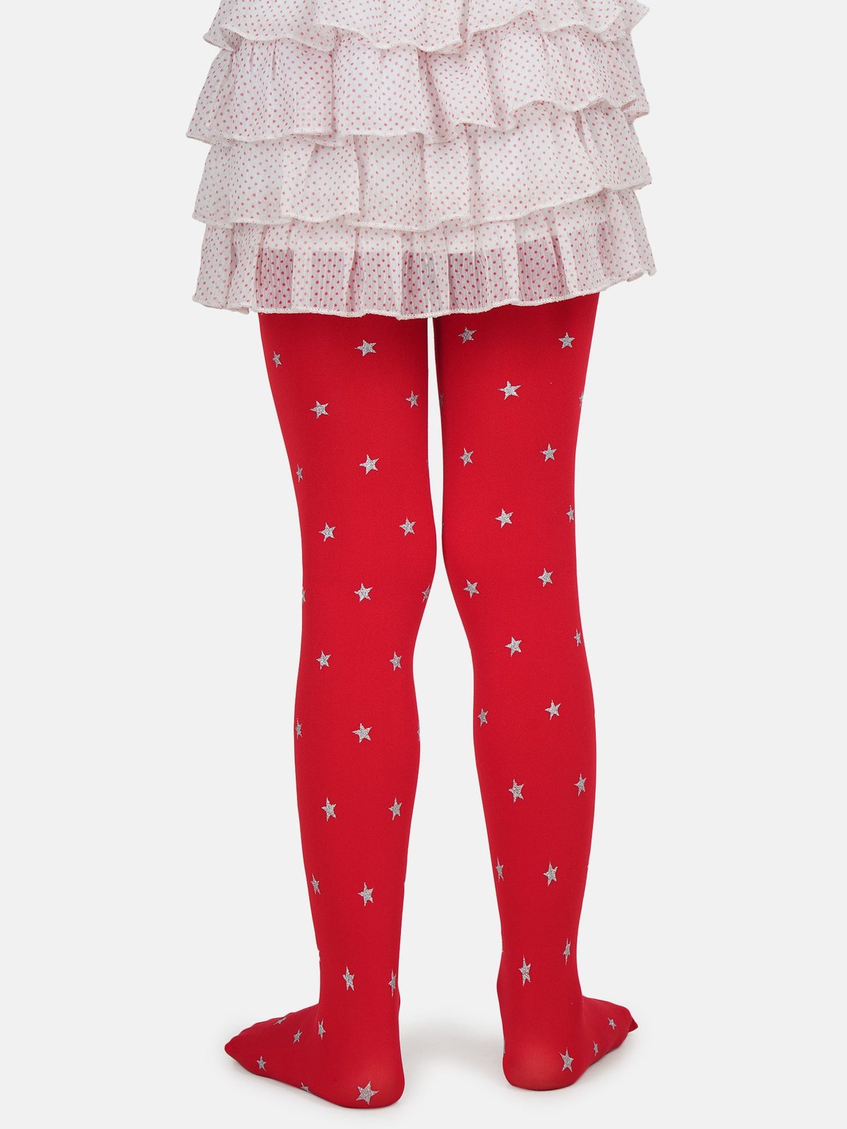 Angel Star Stockings - Red
