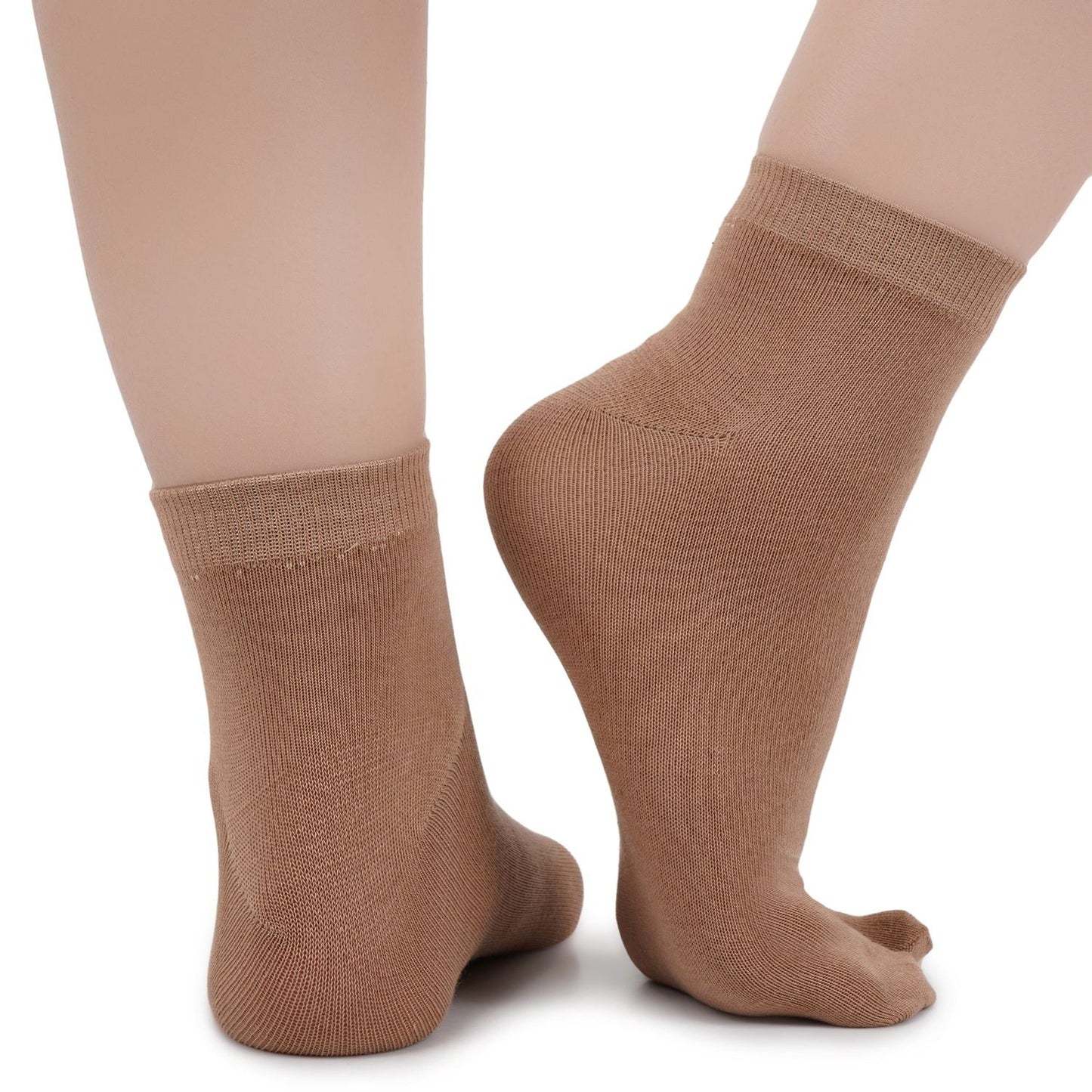 Ankle Thumb Socks - Fawn/Dark Skin