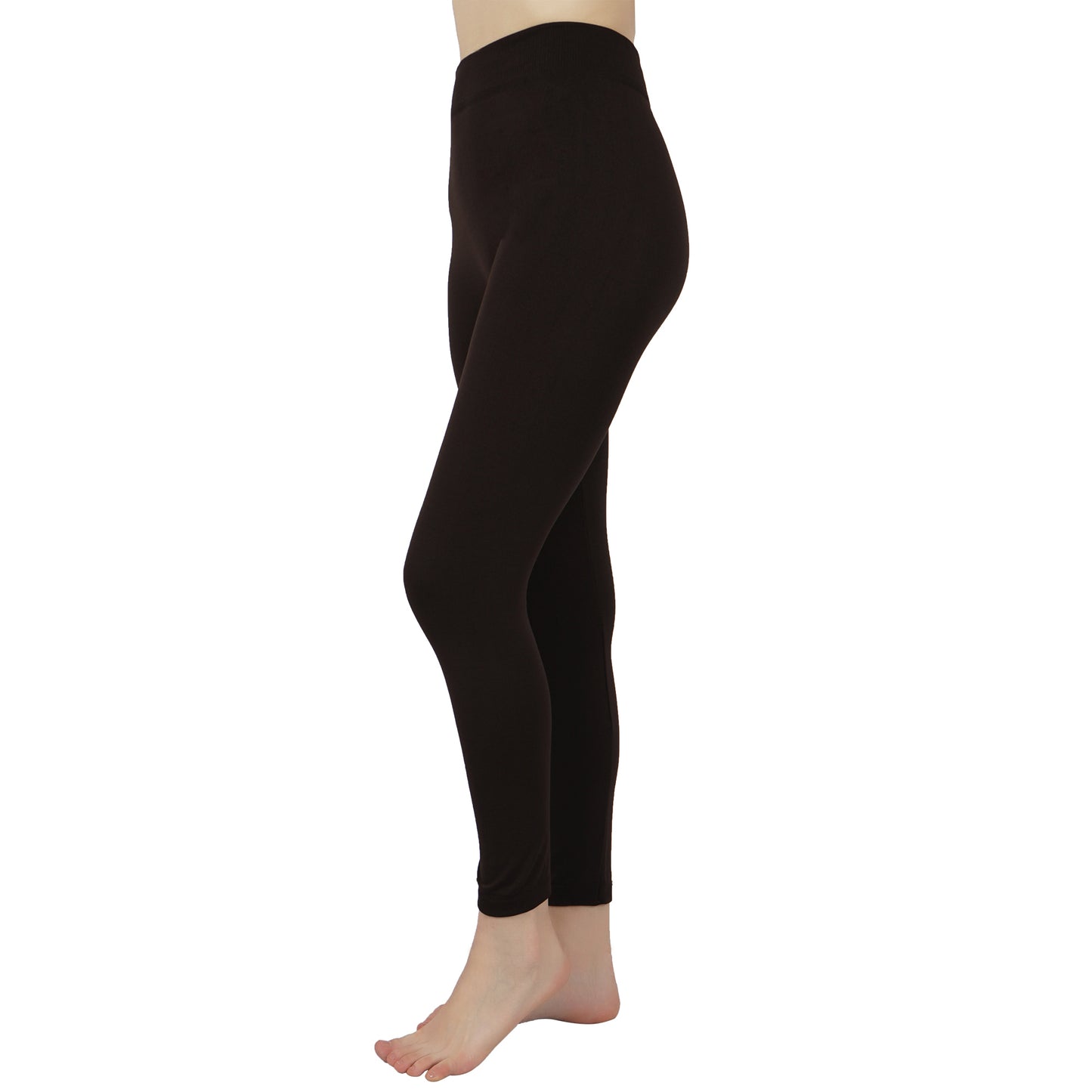 Hazel Brown Fleece Tight