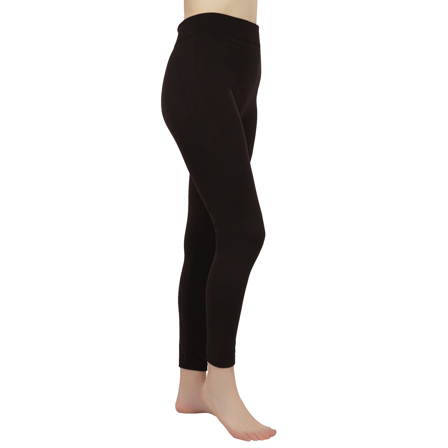 Hazel Brown Fleece Tight