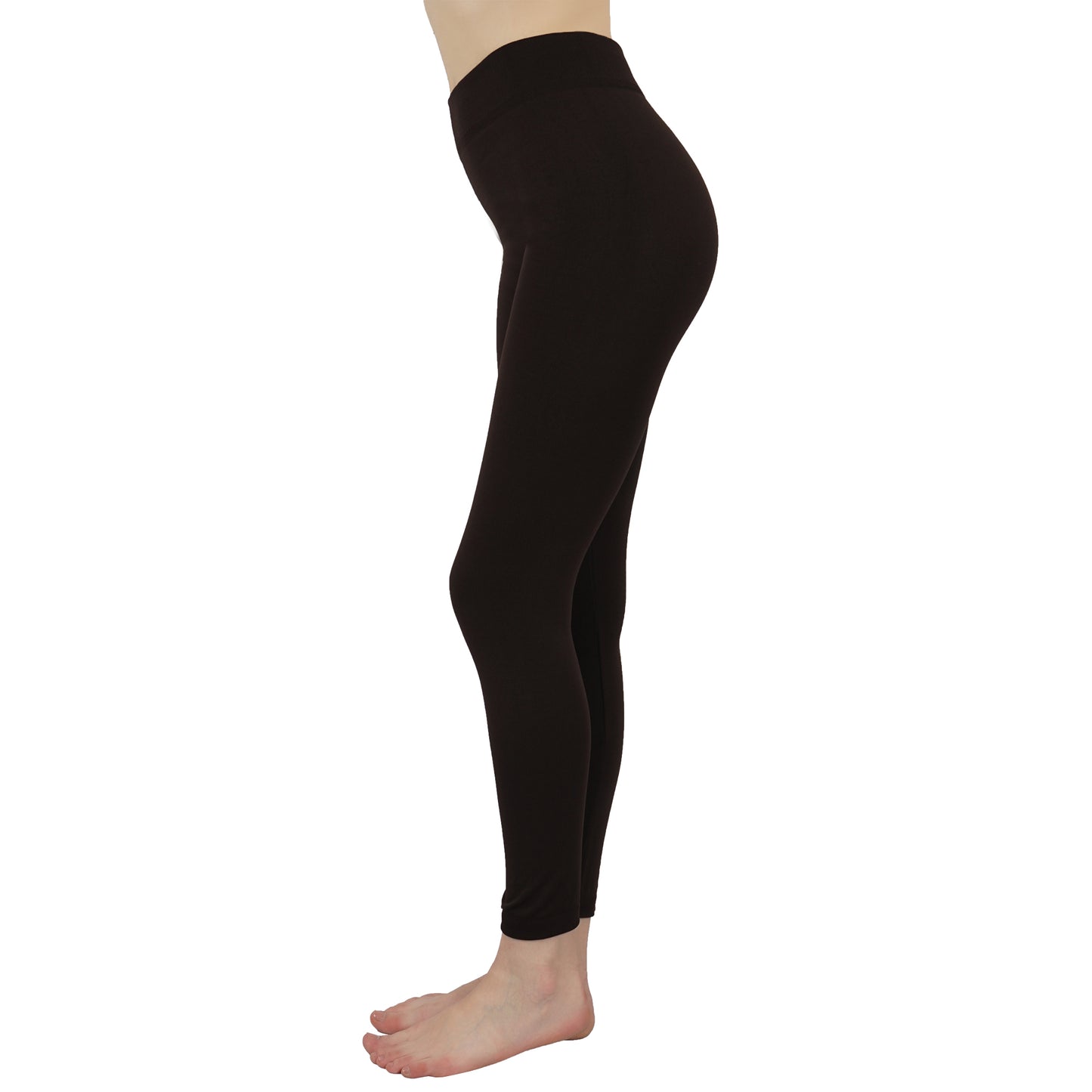 Hazel Brown Fleece Tight