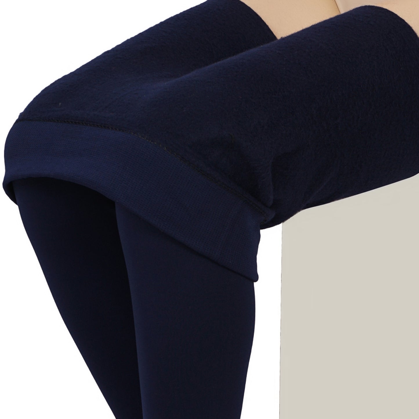 Navy Blue Fleece Tight