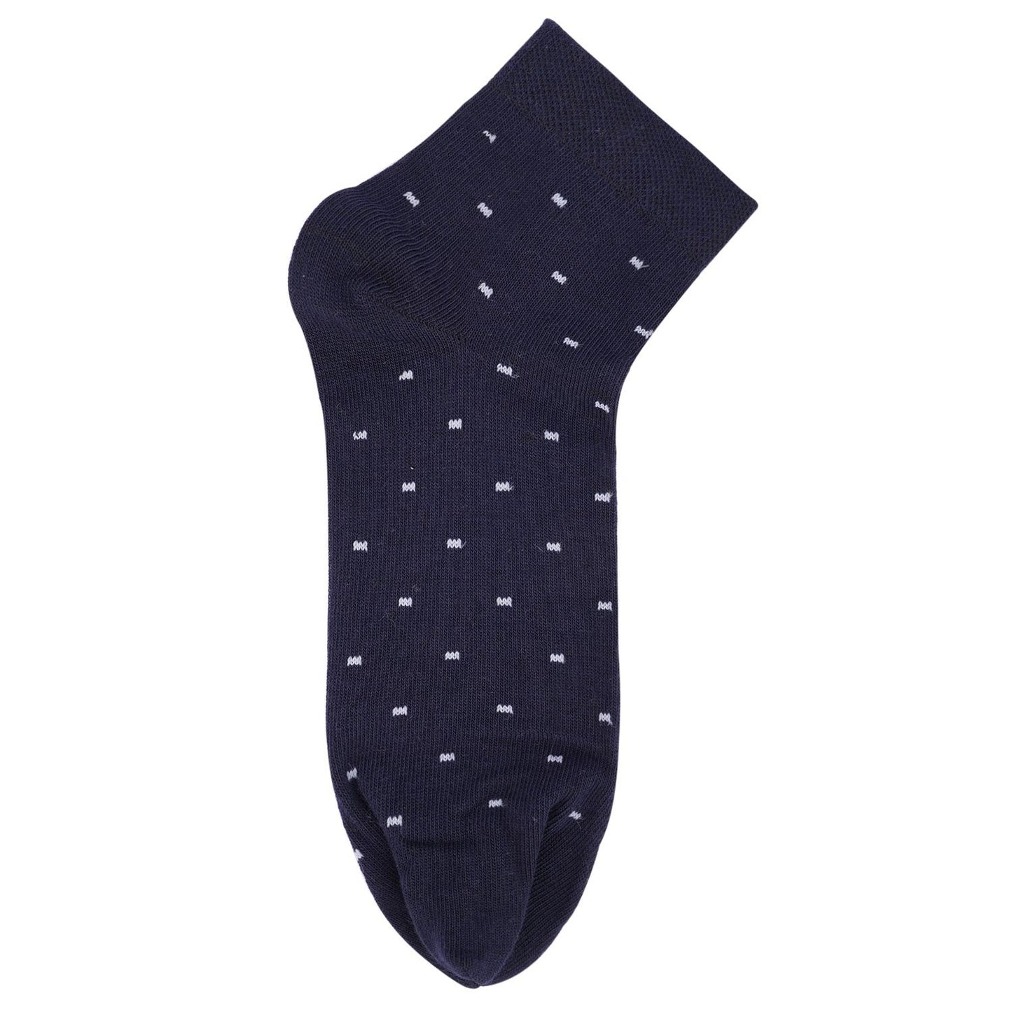Dotted Ankle Thumb Socks (Navy Blue)