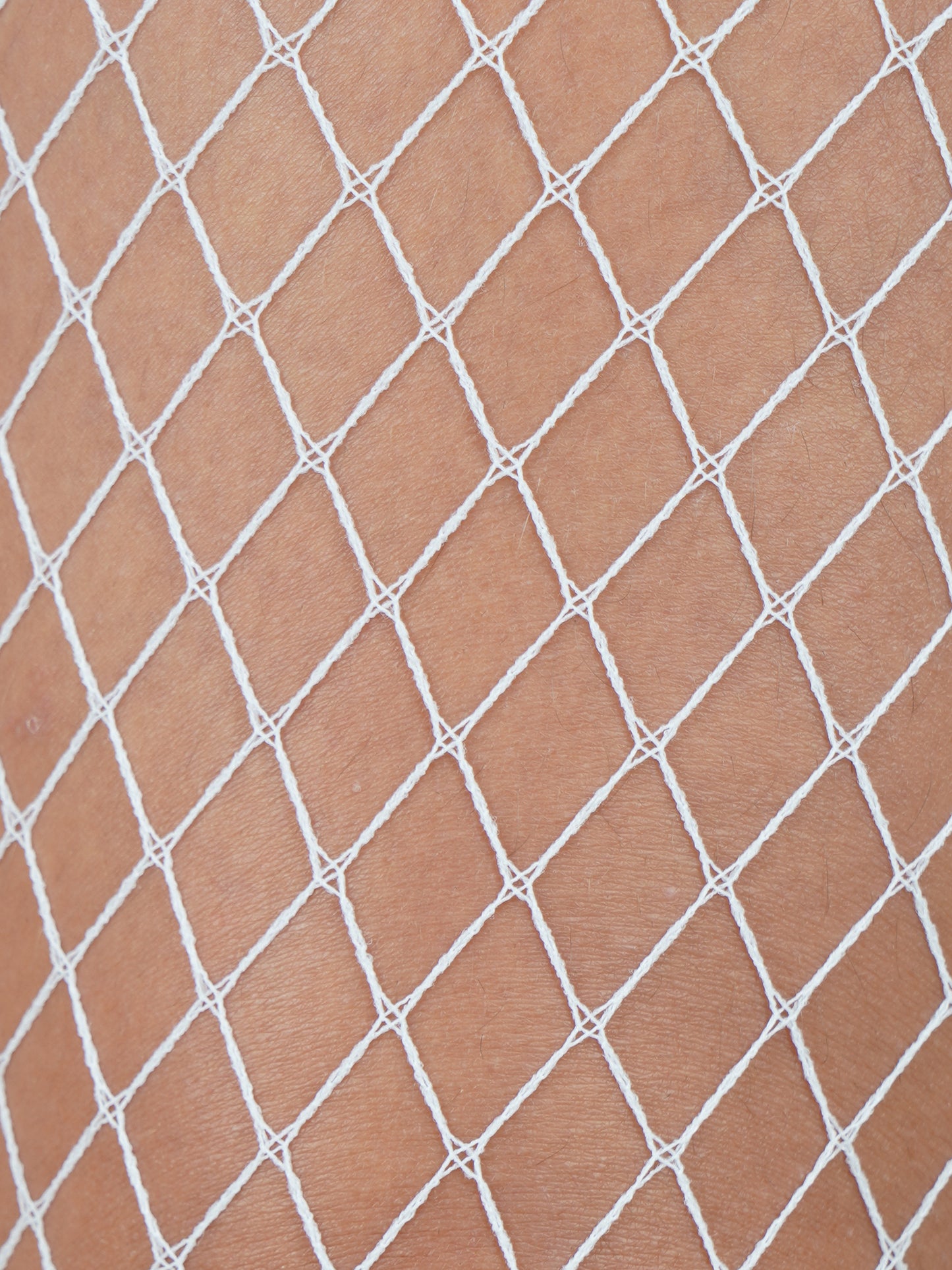 Snow White Fishnet Stocking (Medium)