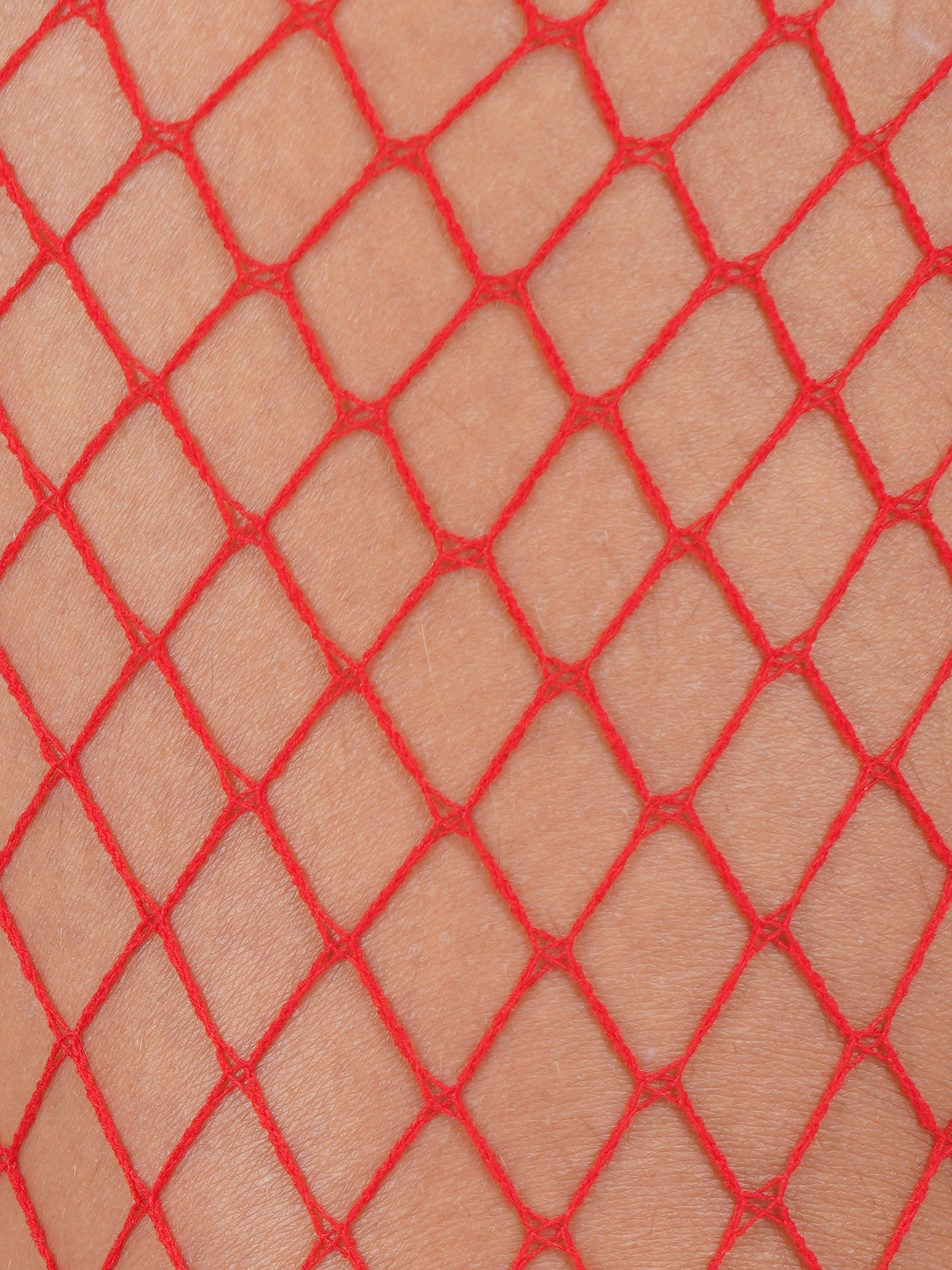Christmas Red Fishnet Stocking (Medium)