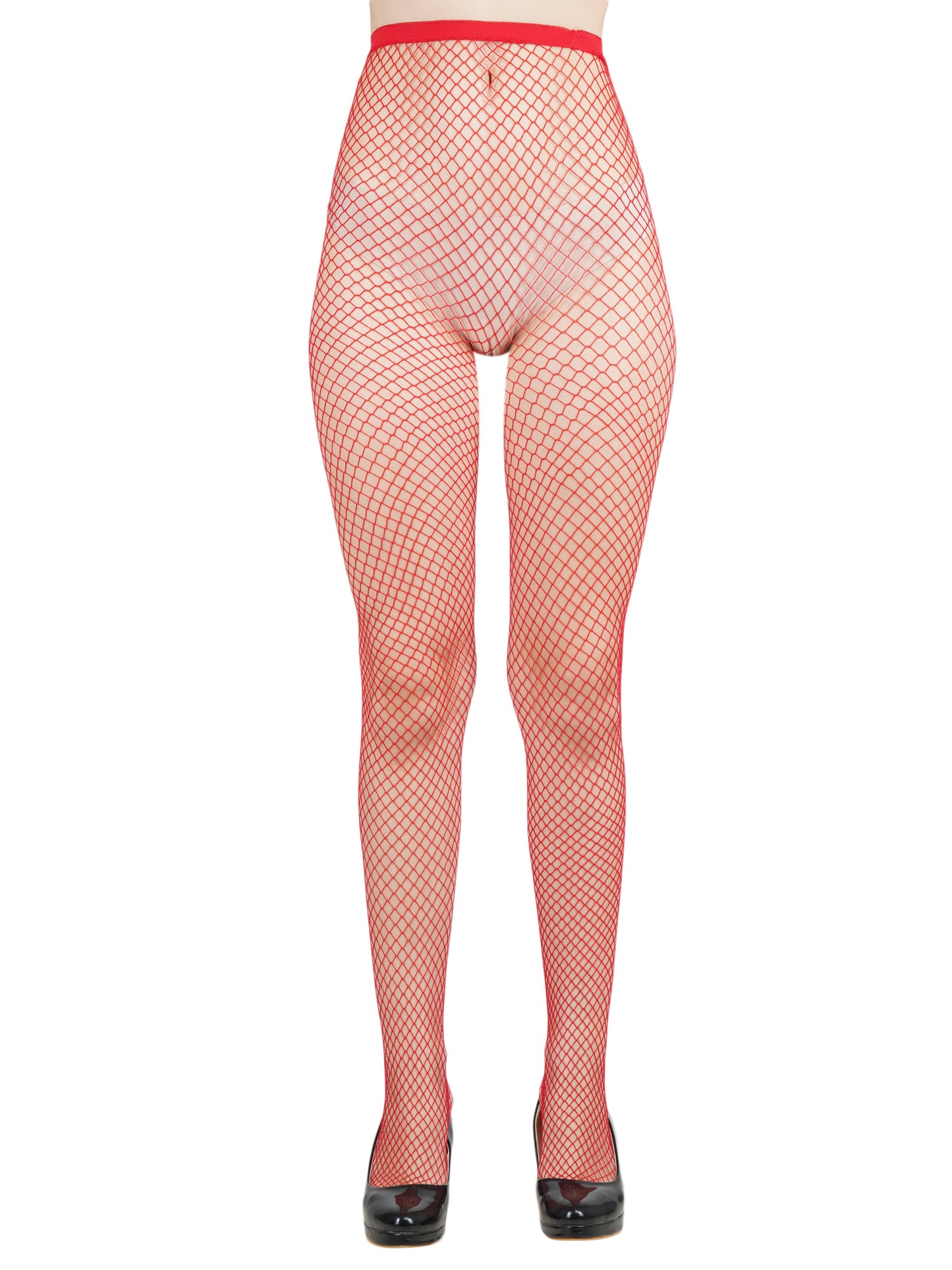 Christmas Red Fishnet Stocking (Medium)