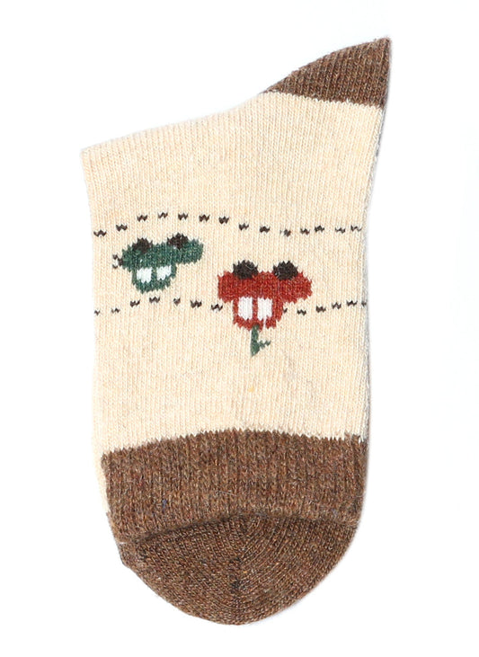 Kids Warm Socks-Beige(Pack of 1)
