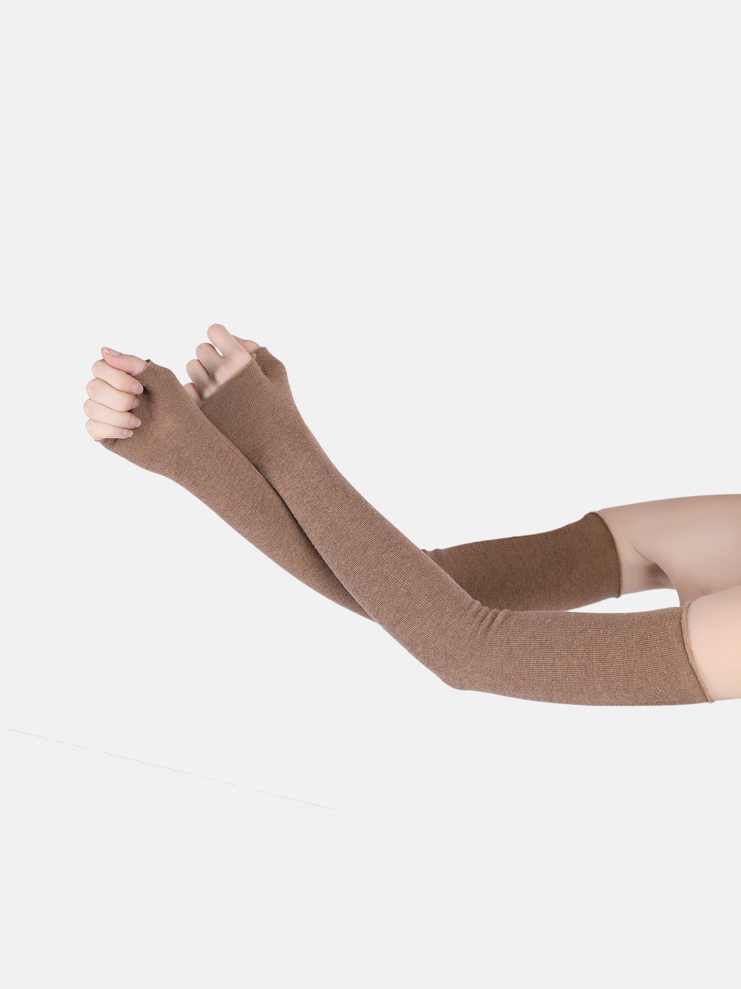 Winter Arm Sleeves - Brown