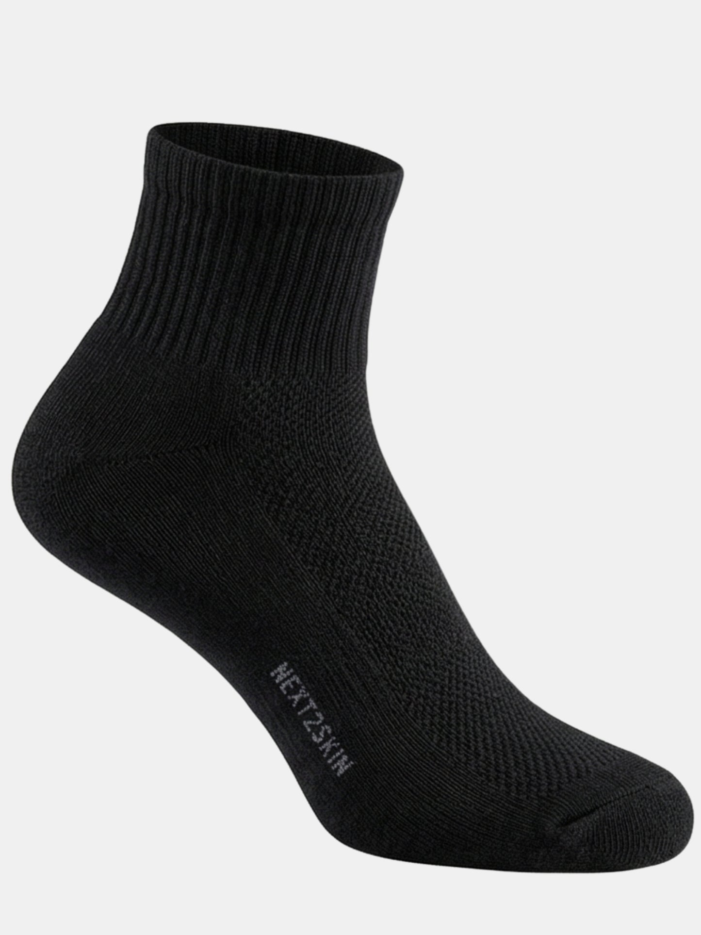 NEXT2SKIN Men Terry Half Ankle Length Breathable Cotton Blend Socks (Multicolor) Pack of 3