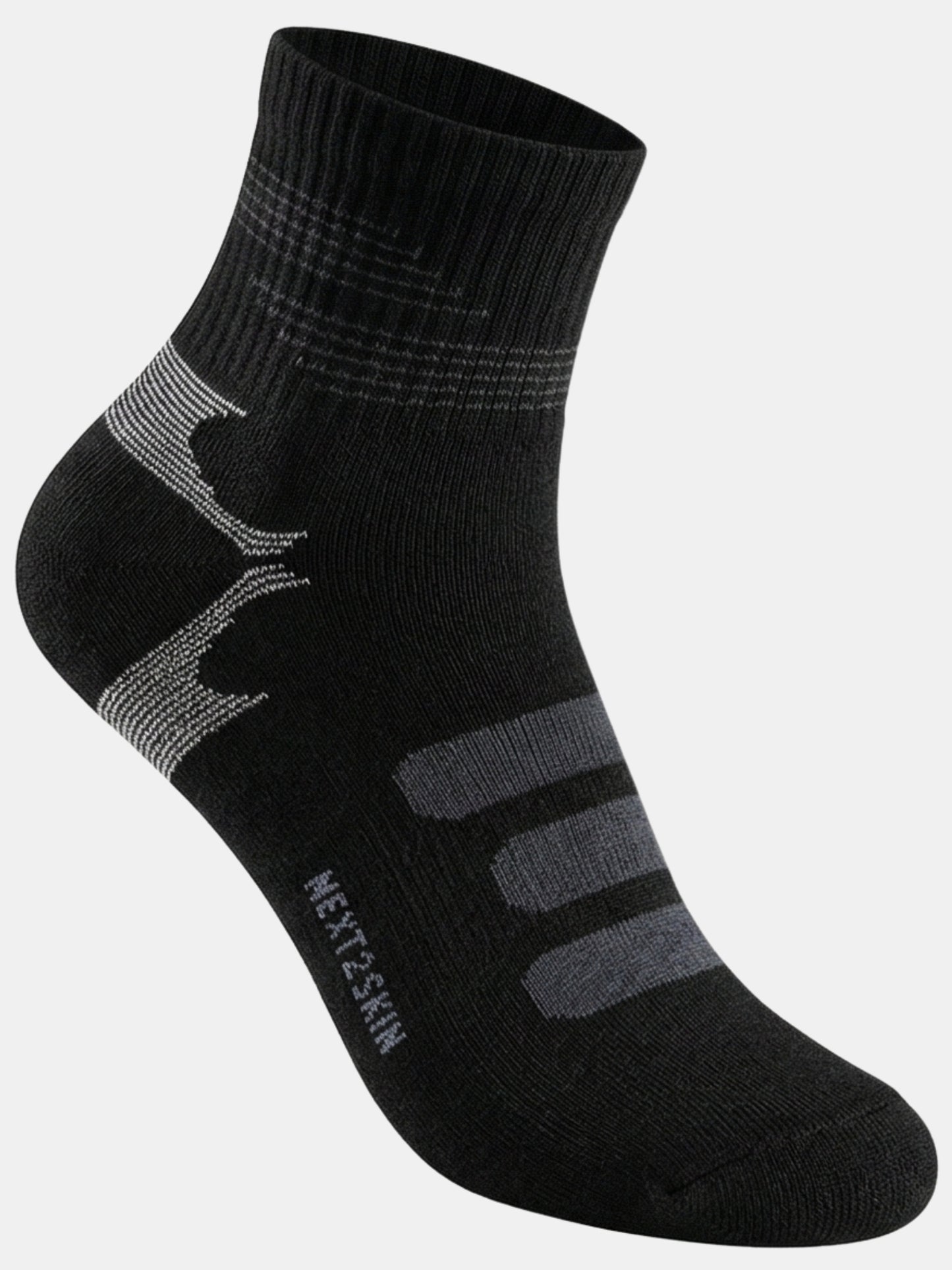 NEXT2SKIN Men Terry Full Ankle Length Breathable Cotton Blend Socks (Multicolor) Pack of 3