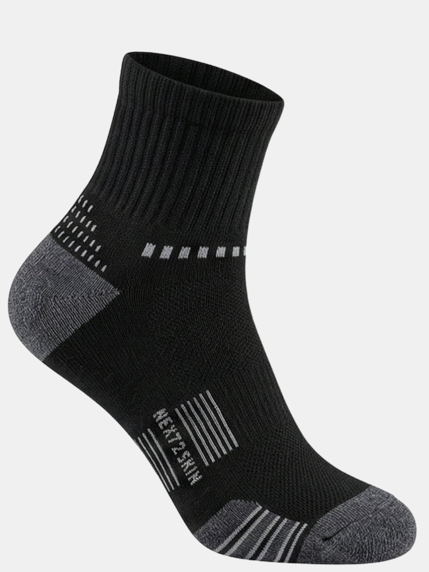 NEXT2SKIN Men Terry Half Ankle Length Breathable Cotton Blend Socks (Multicolor) Pack of 3