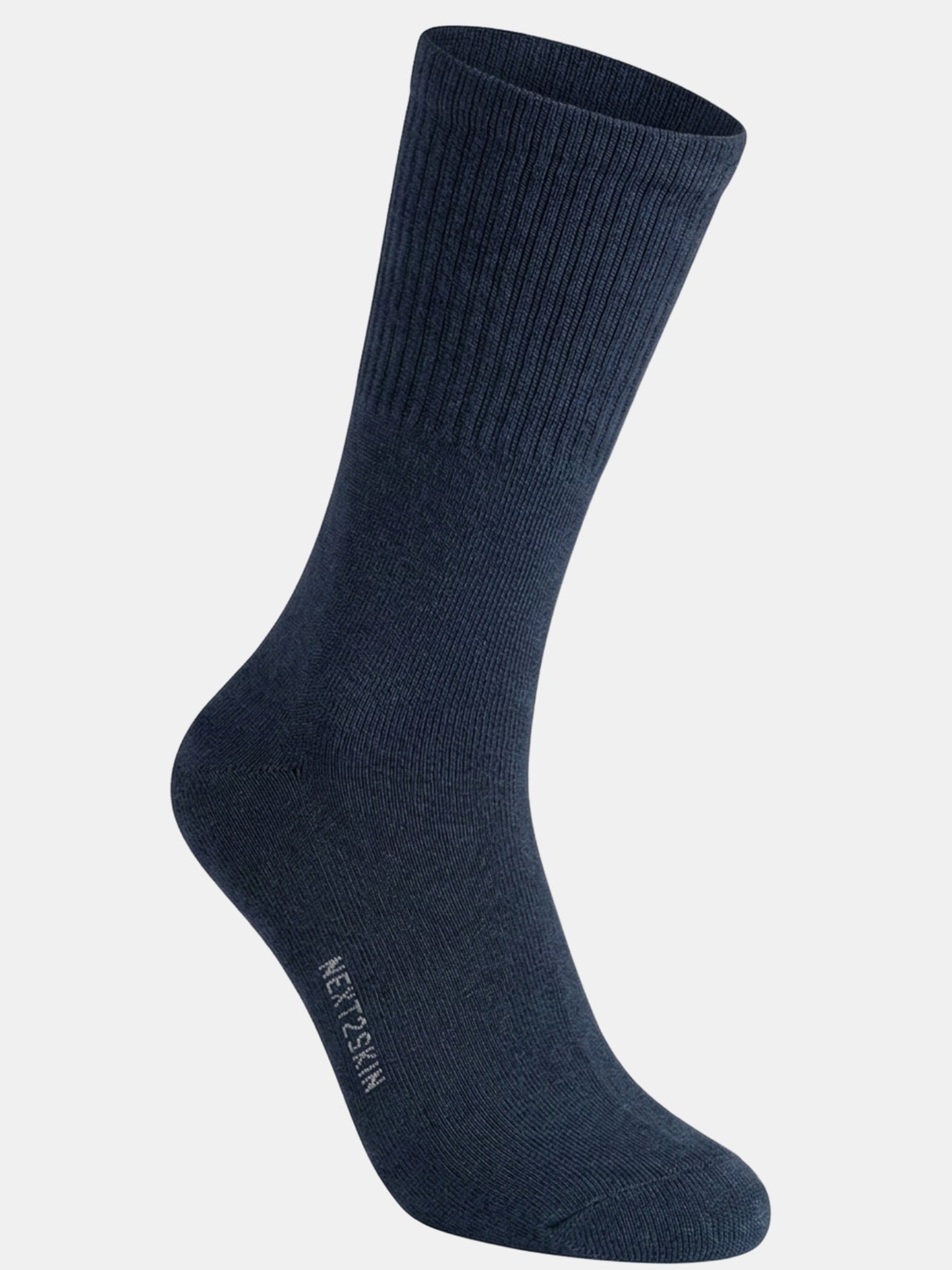 NEXT2SKIN Men Terry Full Crew Length Breathable Cotton Blend Socks (Multicolor) Pack of 3