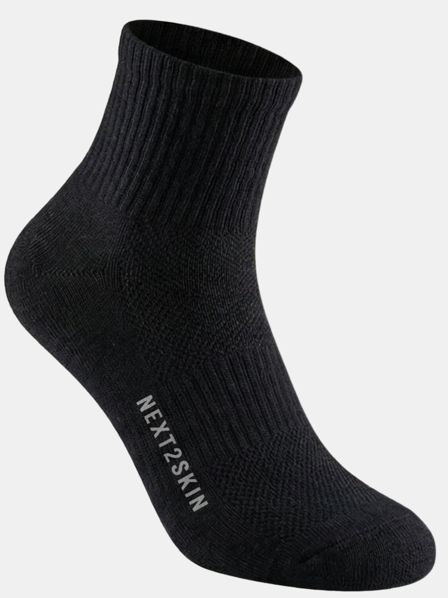NEXT2SKIN Men Terry Half Ankle Length Breathable Cotton Blend Socks (Multicolor) Pack of 3