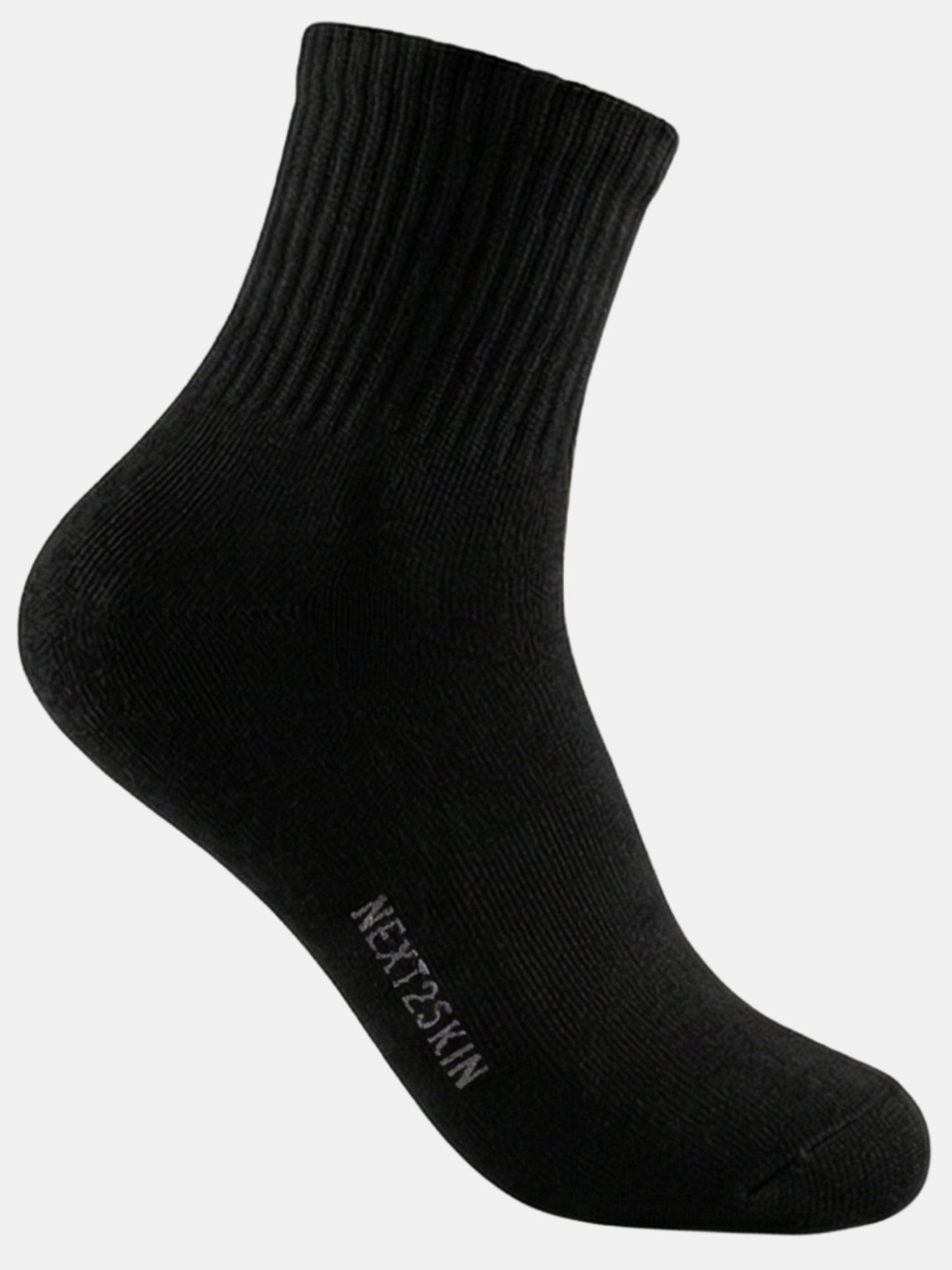 NEXT2SKIN Men Terry Half Ankle Length Breathable Cotton Blend Socks (Multicolor) Pack of 3