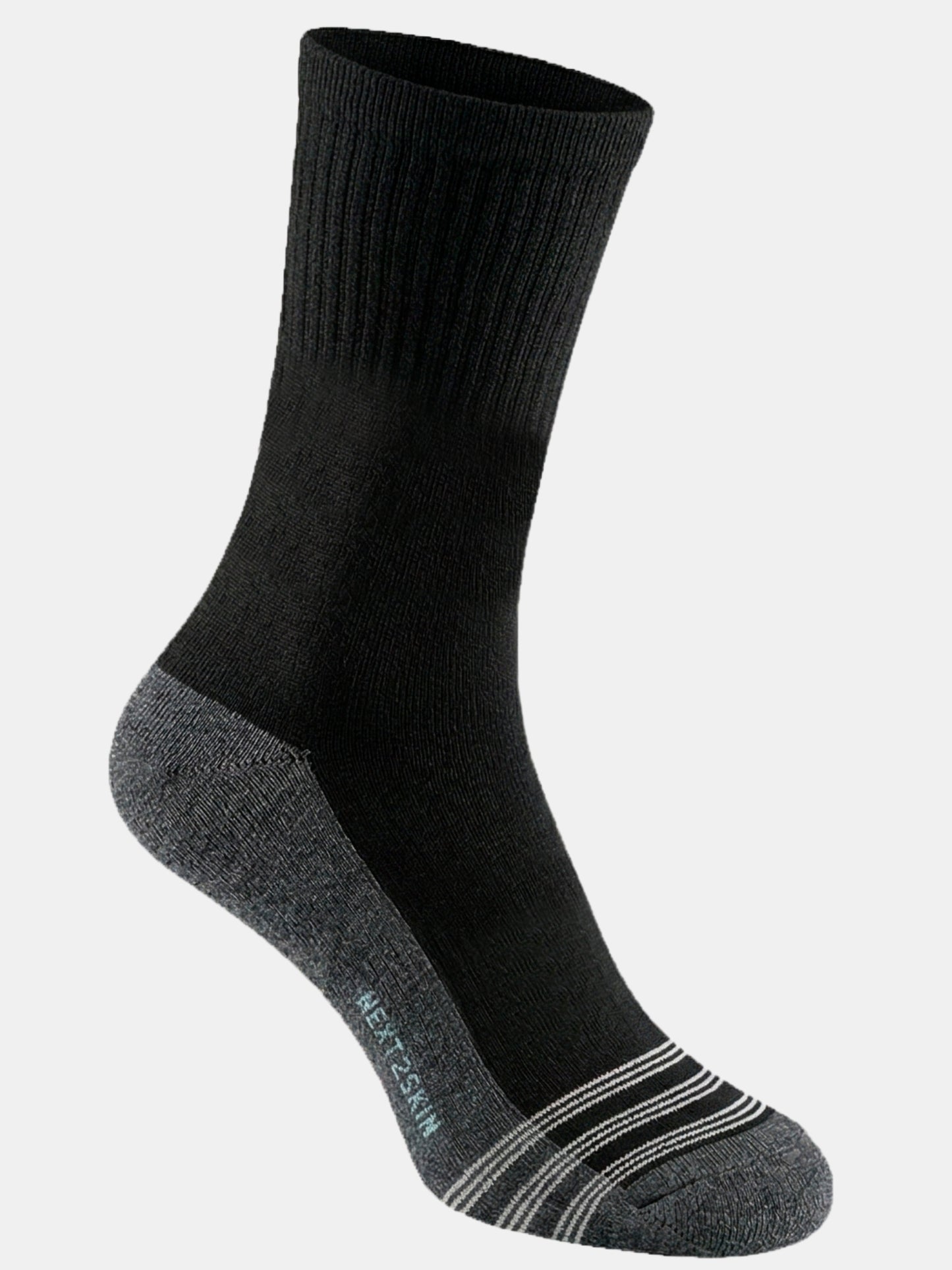 NEXT2SKIN Men Terry Full Crew Length Breathable Cotton Blend Socks (Multicolor) Pack of 3