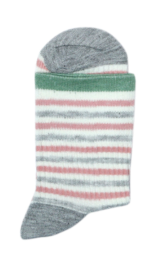 Kids Cute Playful Pattern Ankle Socks-Pack of 1(Mint Green)