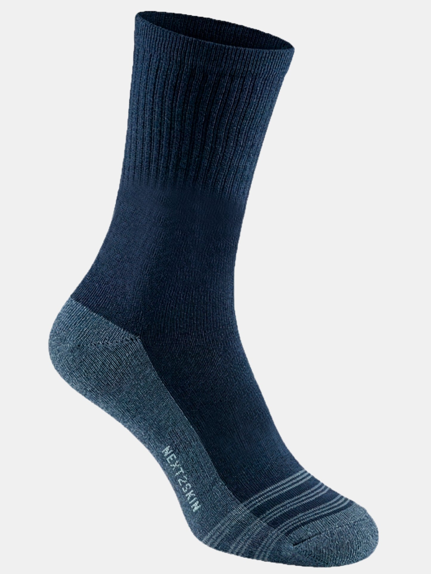 NEXT2SKIN Men Terry Full Crew Length Breathable Cotton Blend Socks (Multicolor) Pack of 3