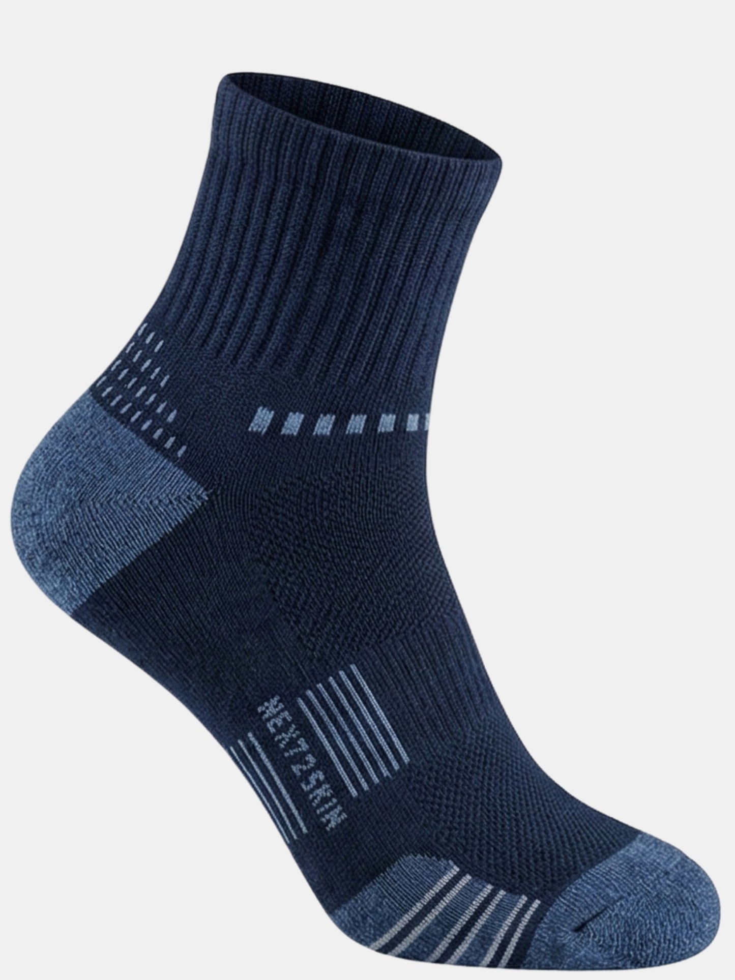 NEXT2SKIN Men Terry Half Ankle Length Breathable Cotton Blend Socks (Multicolor) Pack of 3