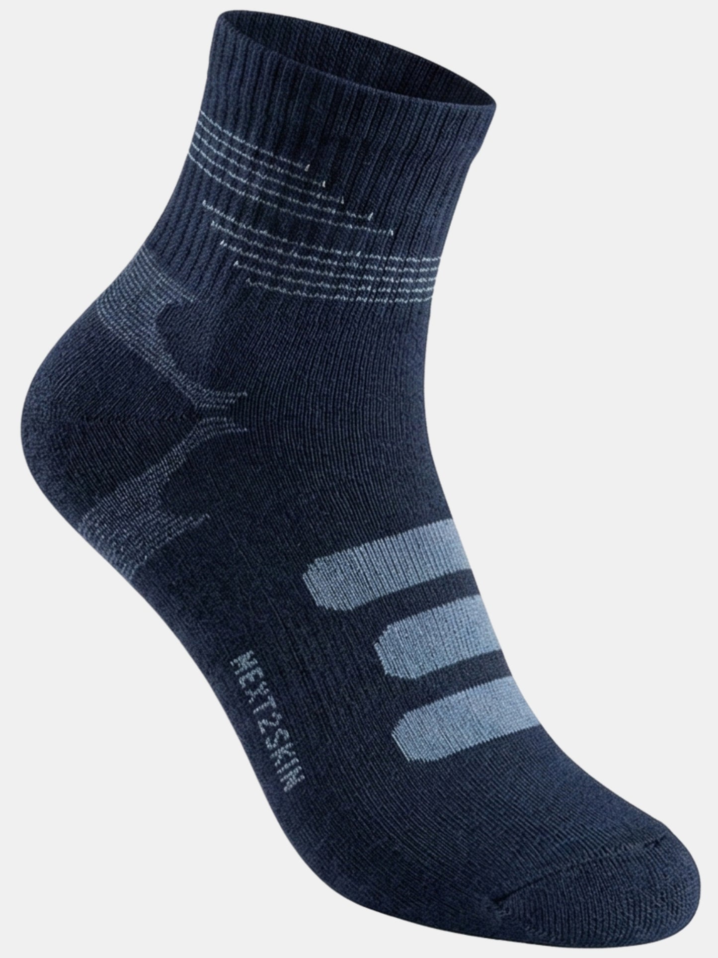 NEXT2SKIN Men Terry Full Ankle Length Breathable Cotton Blend Socks (Multicolor) Pack of 3