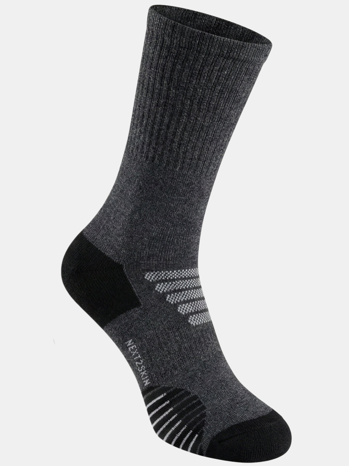 NEXT2SKIN Men Terry Half Crew Length Breathable Cotton Blend Socks (Multicolor) Pack of 3