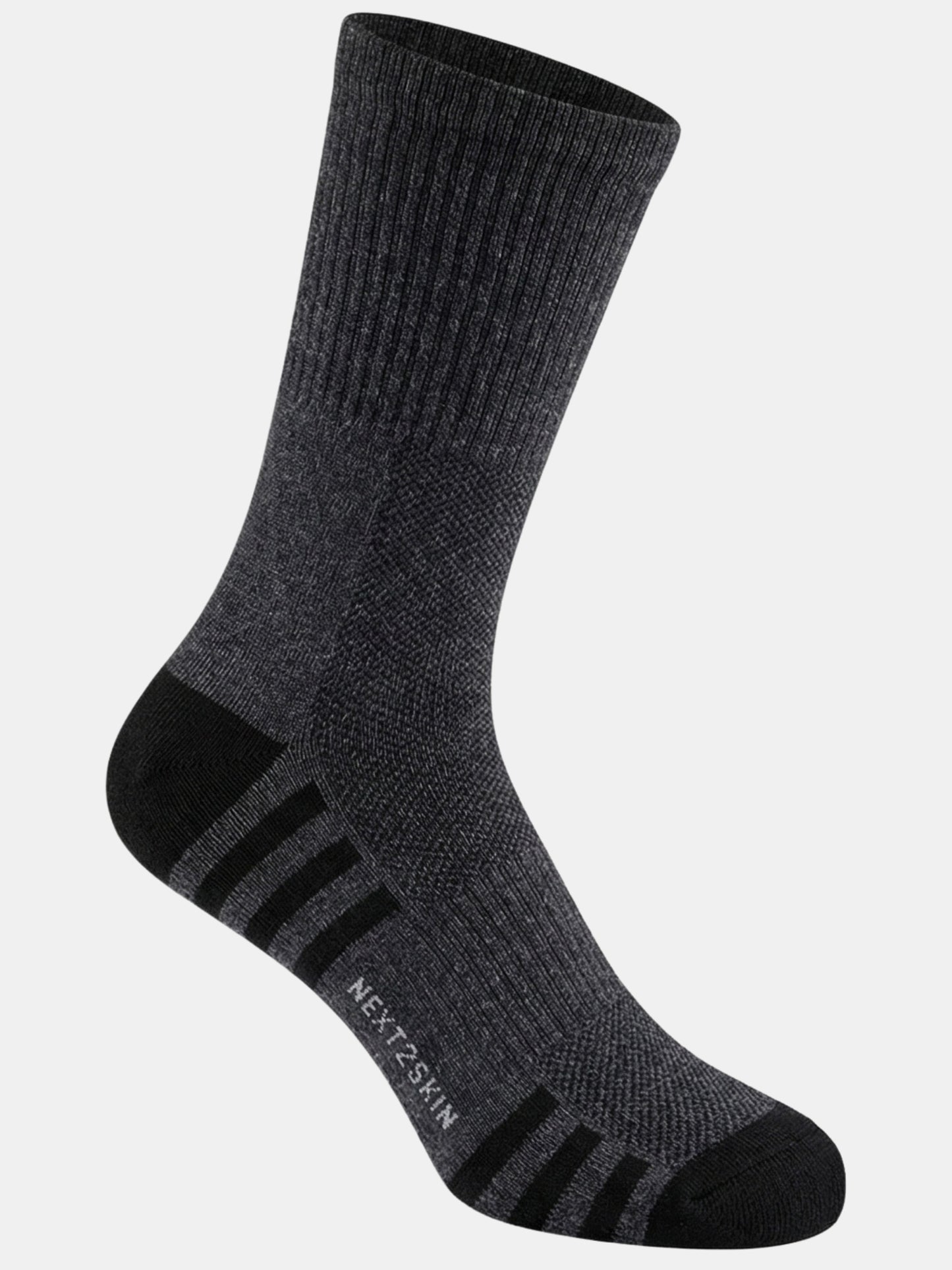 NEXT2SKIN Men Terry Half Crew Length Breathable Cotton Blend Socks (Multicolor) Pack of 3