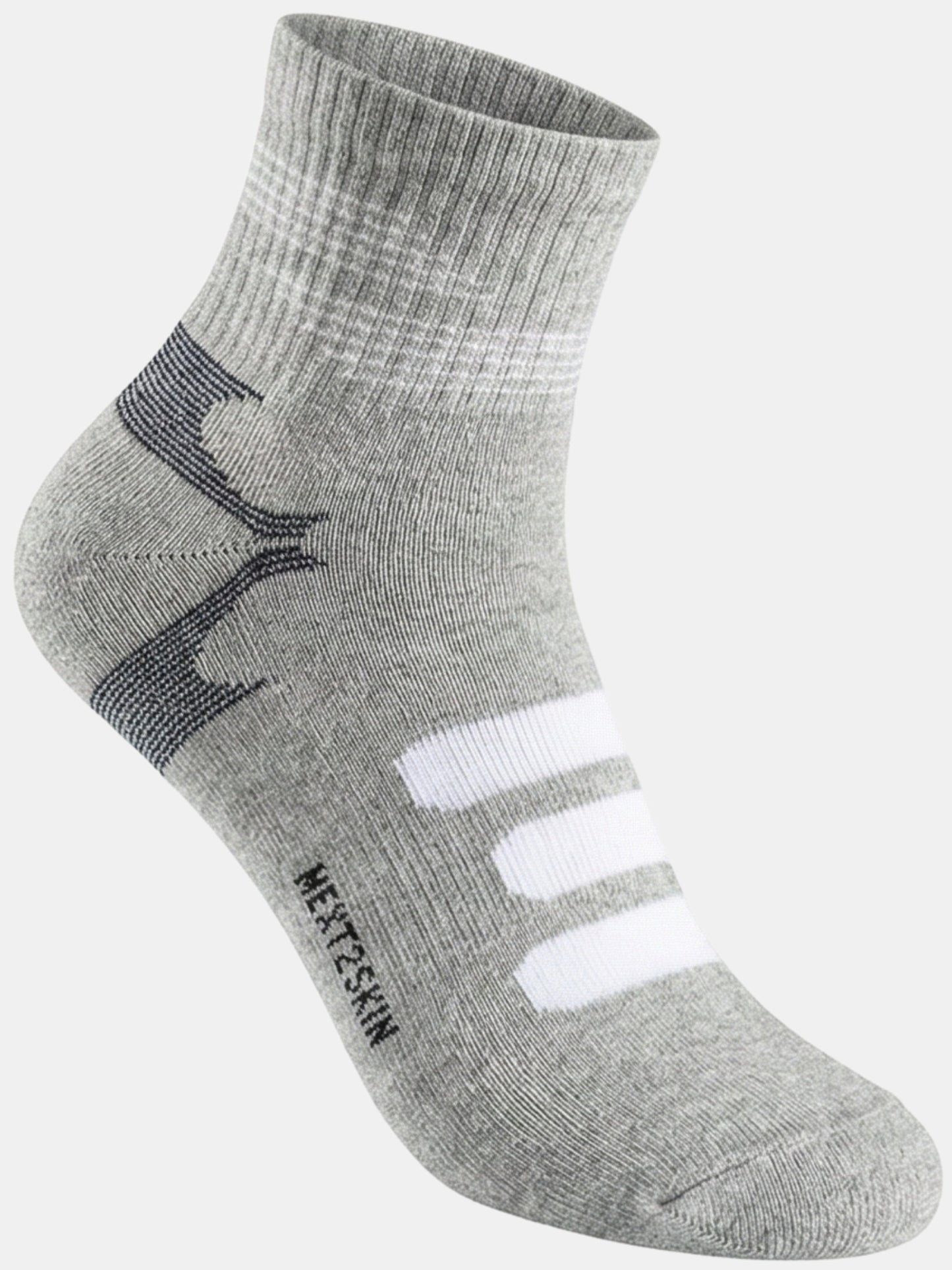 NEXT2SKIN Men Terry Full Ankle Length Breathable Cotton Blend Socks (Multicolor) Pack of 3
