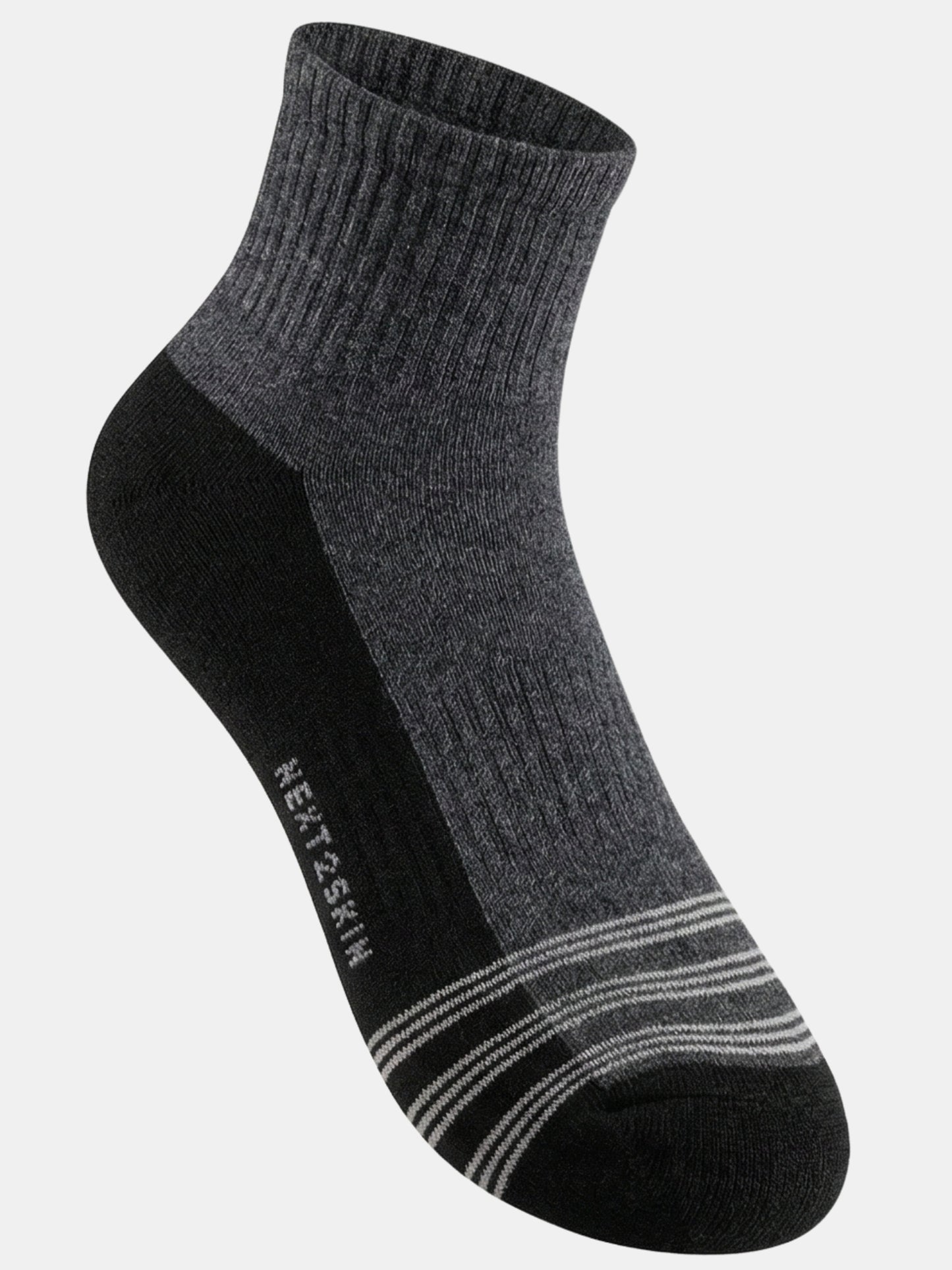 NEXT2SKIN Men Terry Full Ankle Length Breathable Cotton Blend Socks (Multicolor) Pack of 3