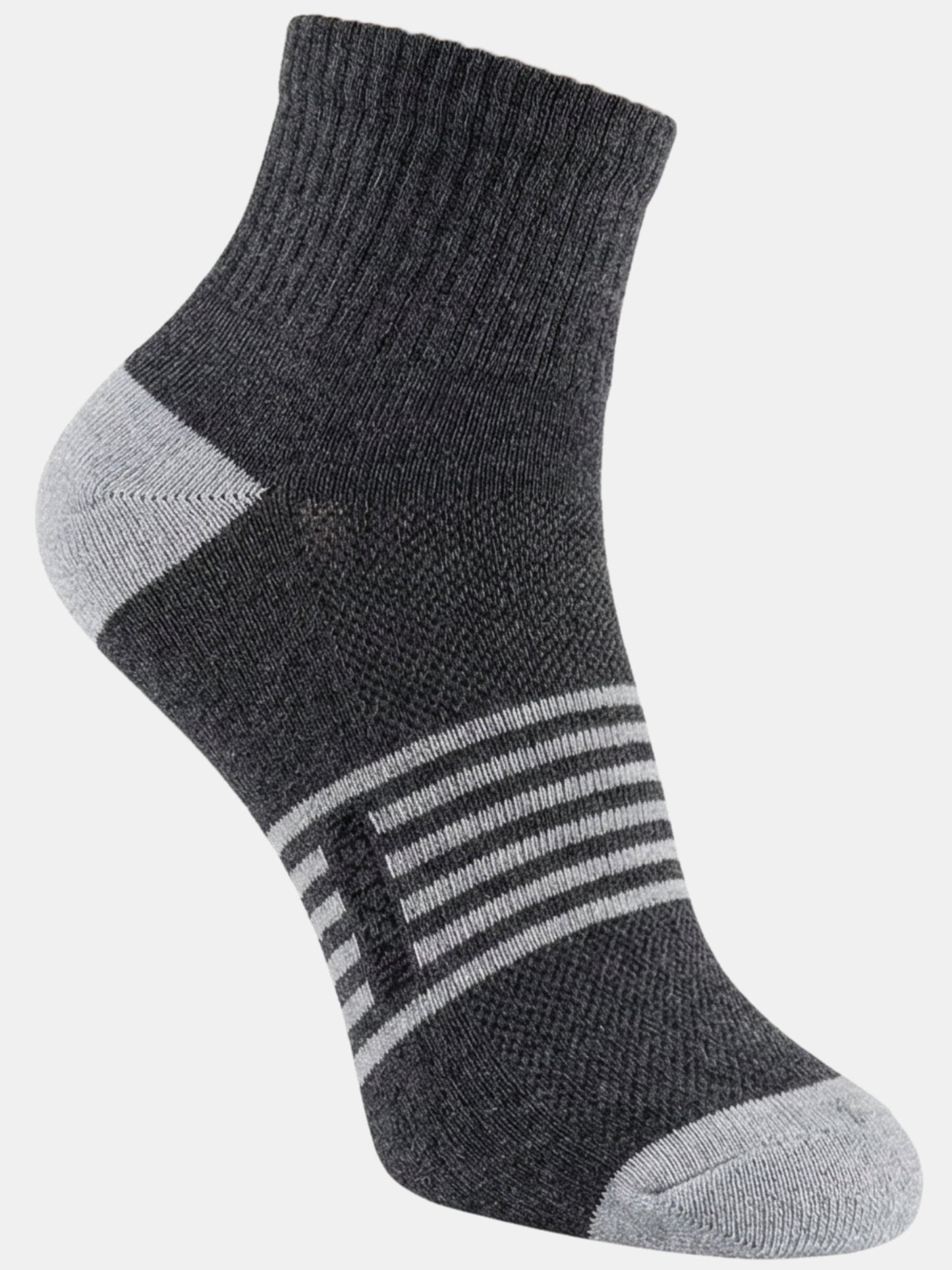 NEXT2SKIN Men Terry Half Ankle Length Breathable Cotton Blend Socks (Multicolor) Pack of 3