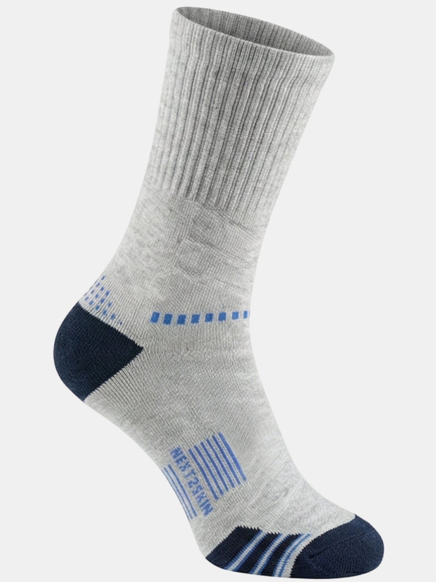 NEXT2SKIN Men Terry Half Crew Length Breathable Cotton Blend Socks (Multicolor) Pack of 3
