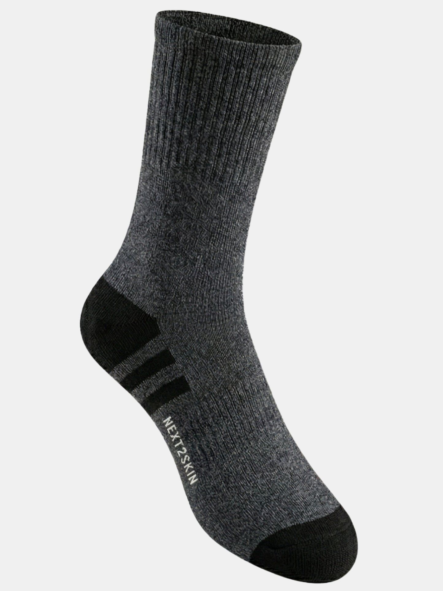 NEXT2SKIN Men Terry Full Crew Length Breathable Cotton Blend Socks (Multicolor) Pack of 3
