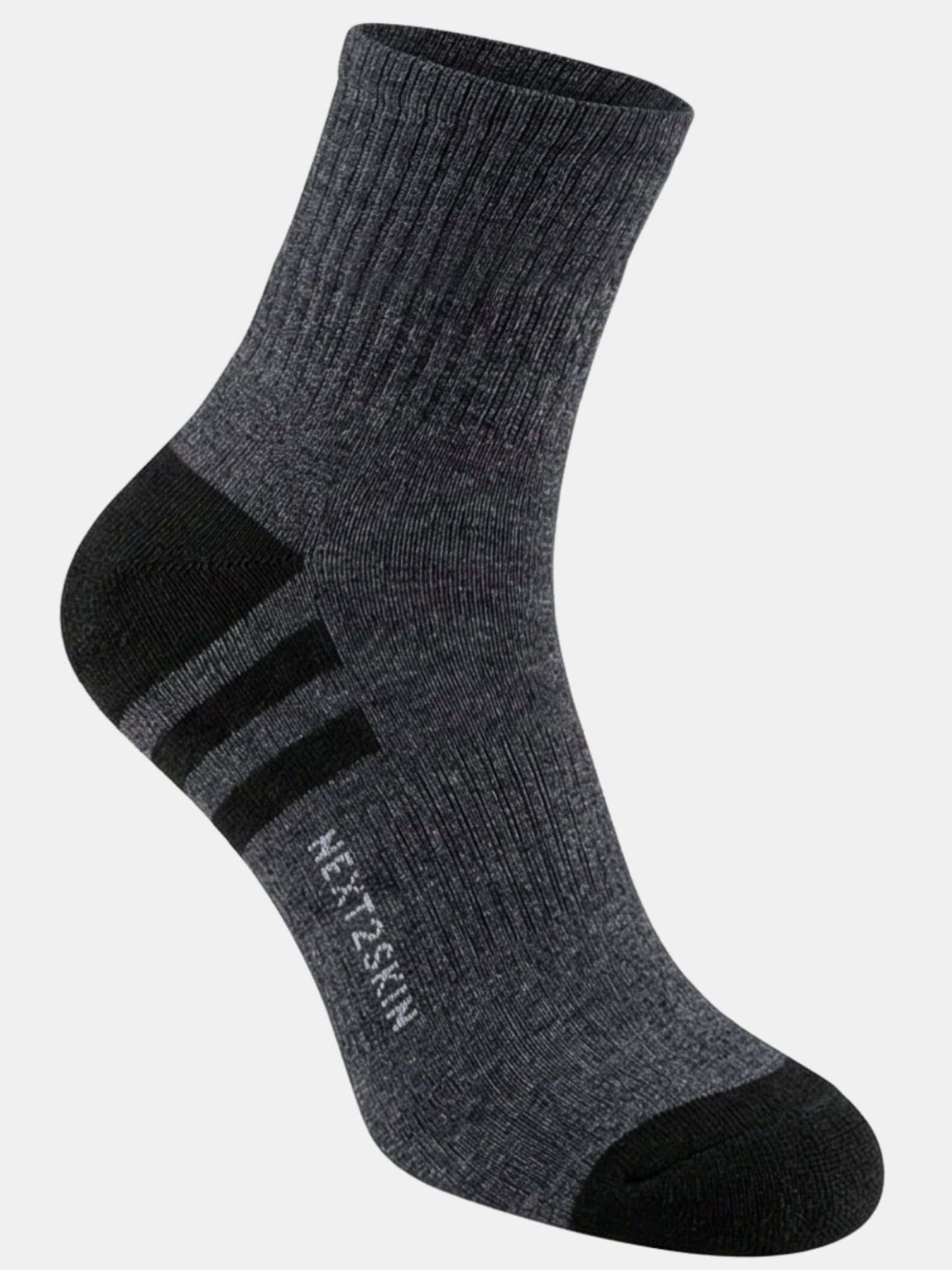 NEXT2SKIN Men Terry Full Ankle Length Breathable Cotton Blend Socks (Multicolor) Pack of 3