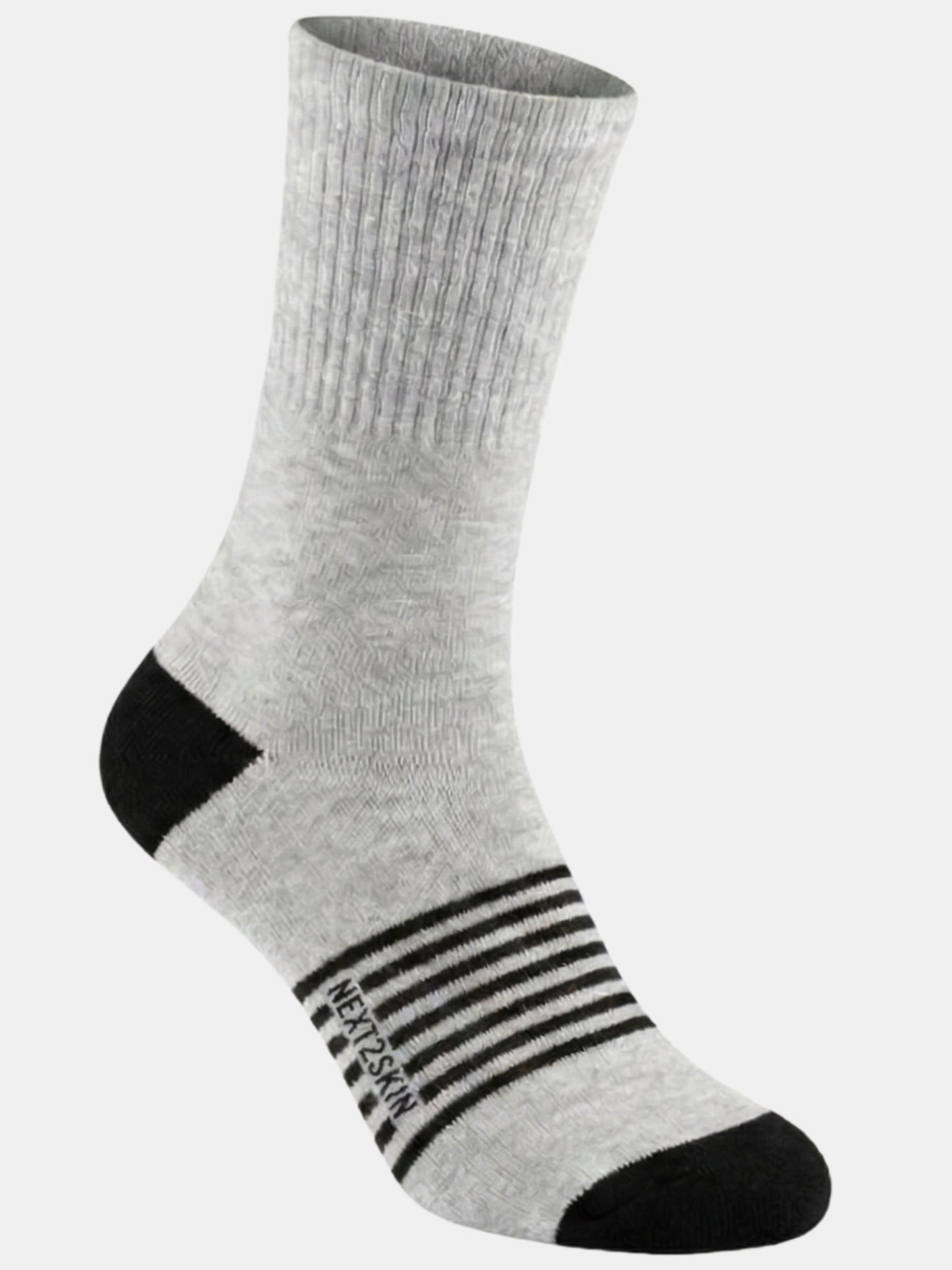 NEXT2SKIN Men Terry Half Crew Length Breathable Cotton Blend Socks (Multicolor) Pack of 3