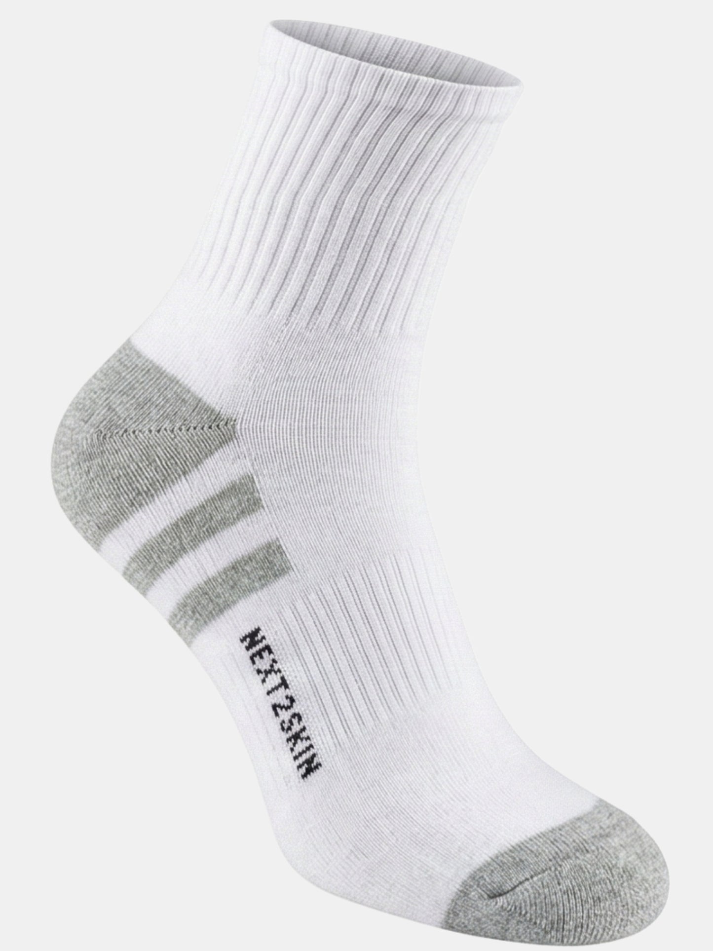 NEXT2SKIN Men Terry Full Ankle Length Breathable Cotton Blend Socks (Multicolor) Pack of 3